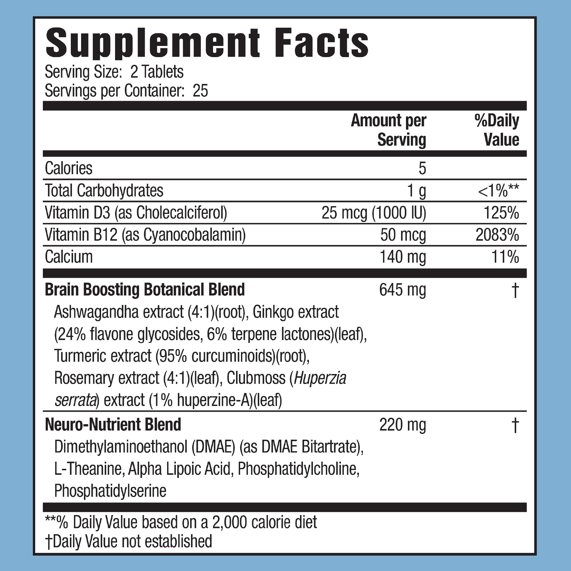 Applied Nutrition Healthy Brain All-Day Focus - 50 Tablets - Powerful 3-in-1 Brain Booster with Turmeric Extract - 25 Servings Applied Nutrition uk supplements