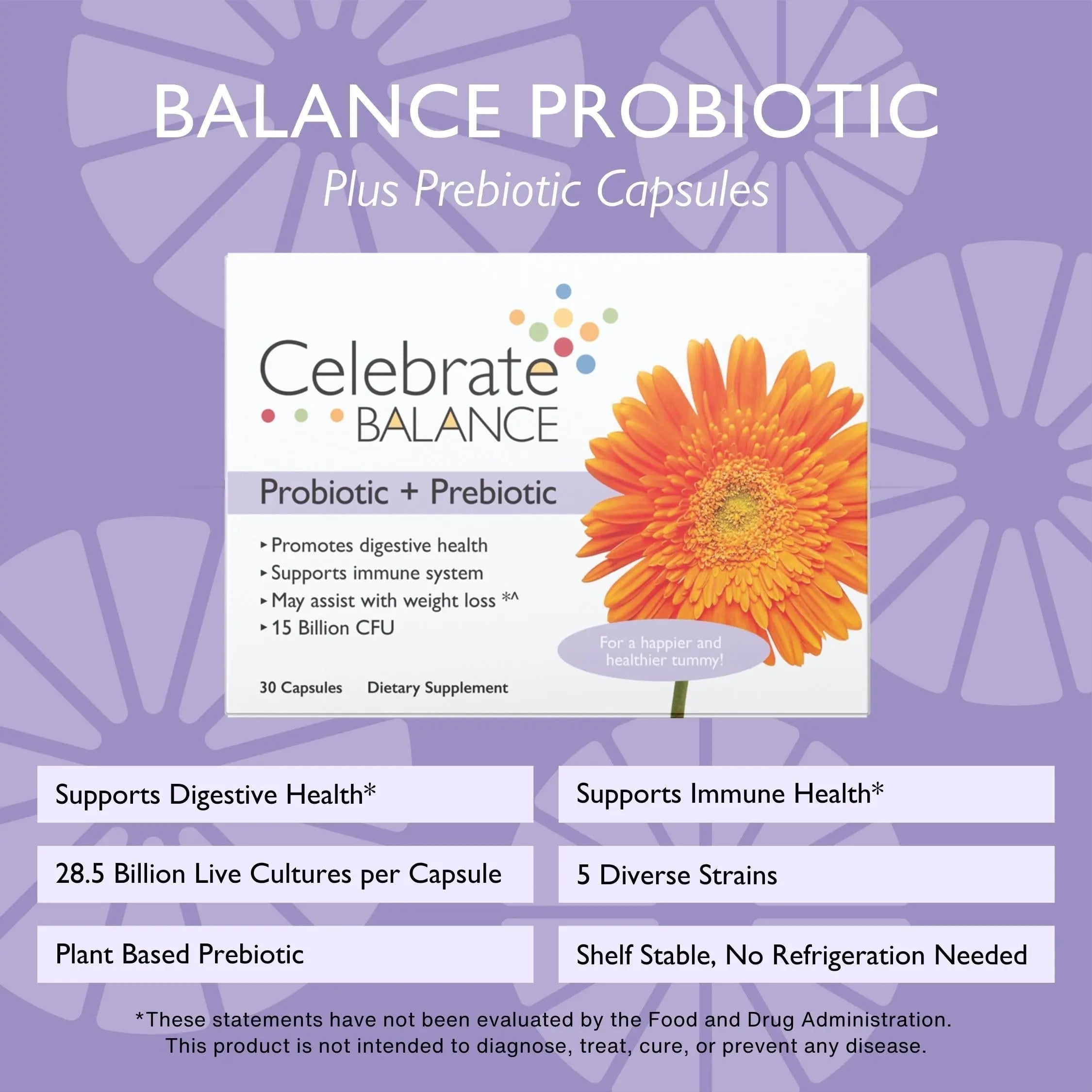 Celebrate Vitamins CelebrateONE Bariatric Multivitamin 18mg Iron & Balance Probiotic + Prebiotic Capsules Bundle – Supports Digestive Health, Iron Levels Celebrate Bariatric Supplements uk supplements