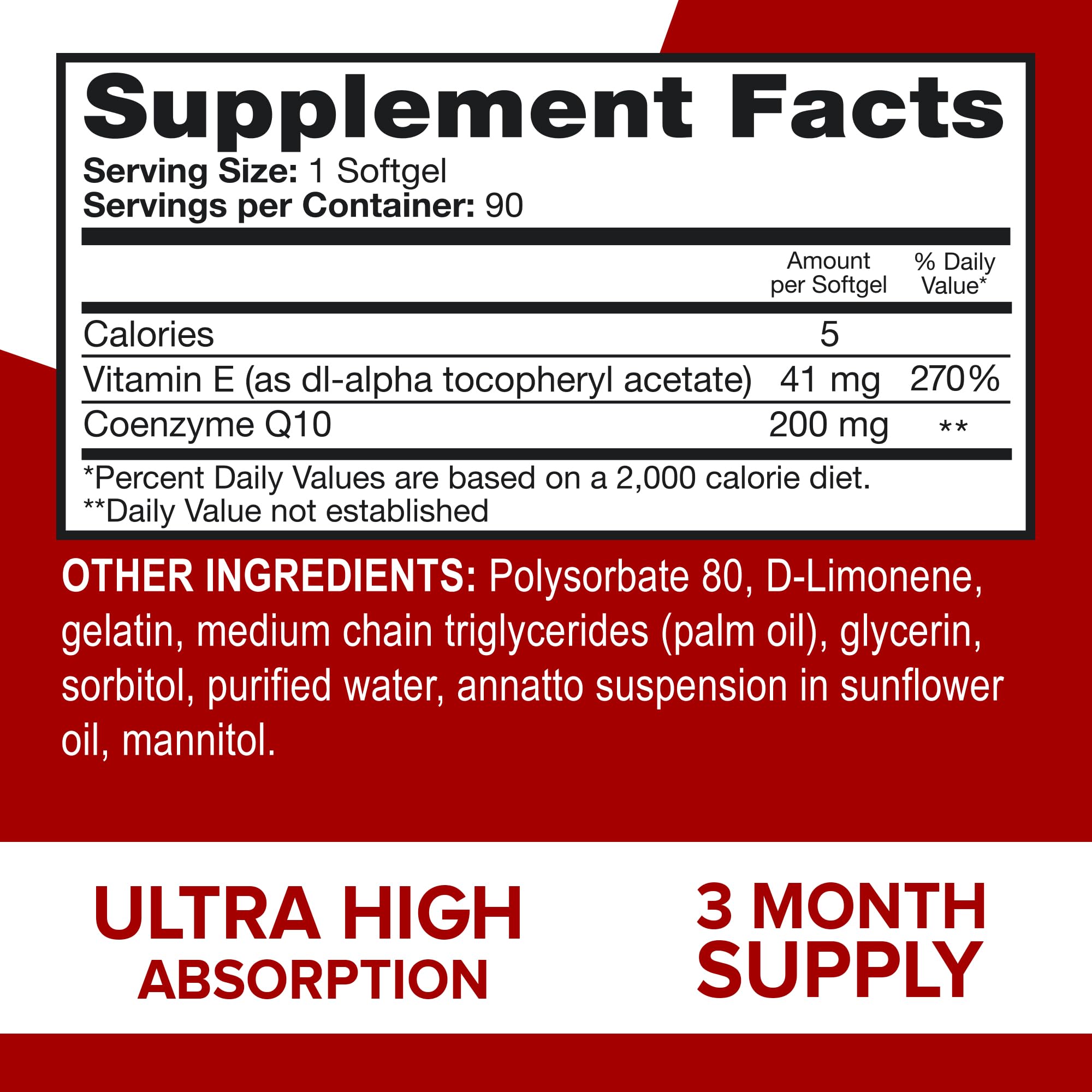 Qunol CoQ10 200mg Softgels, Ultra CoQ10 - Ultra High Absorption Coenzyme Q10 Qunol uk supplements