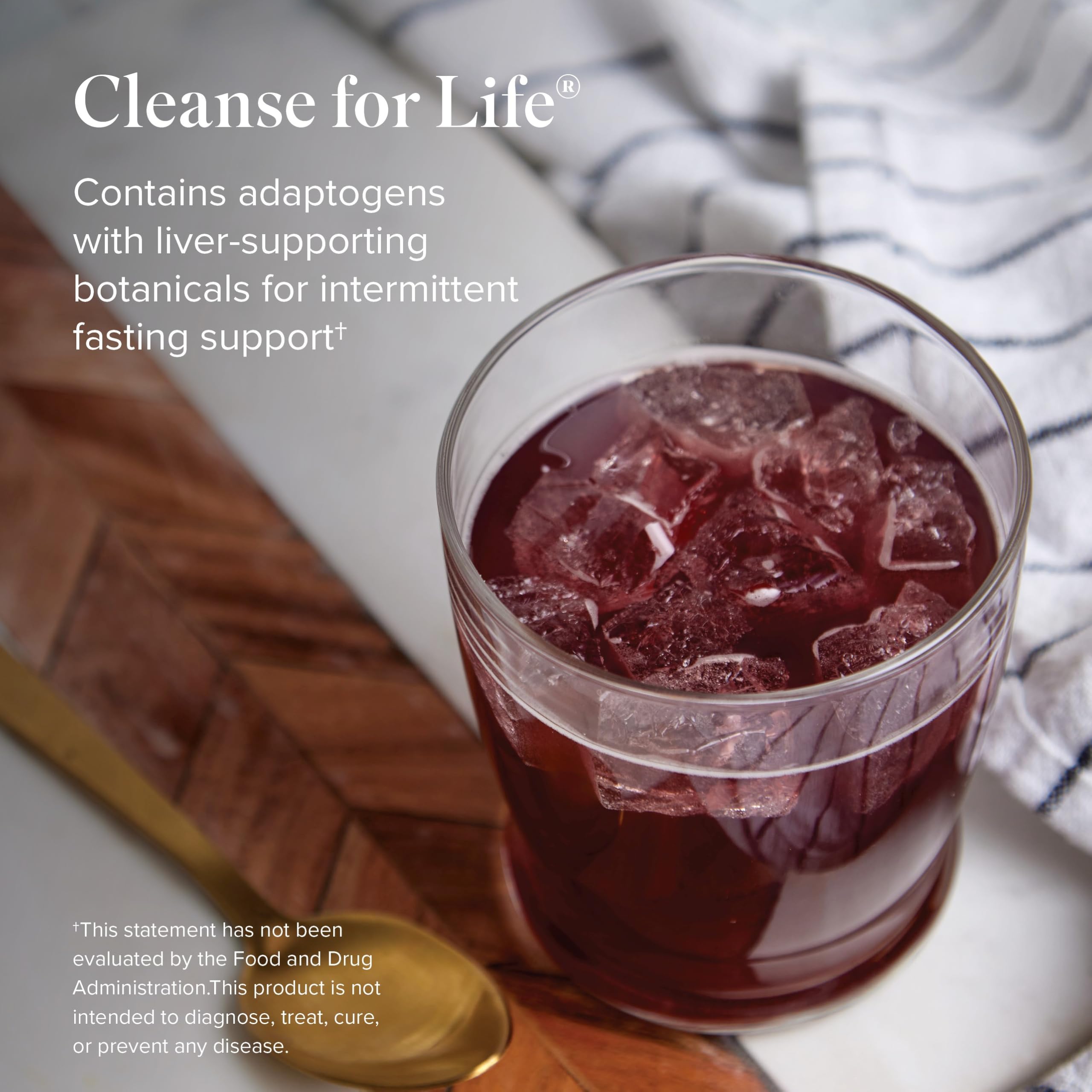 Isagenix Cleanse for Life - Powder Supplement for Cleanse Drink with No Laxatives or Diuretics - Support Metabolism with Vitamin B12 & Niacin - Natural Rich Berry -3.4 Oz (16 Servings) Isagenix uk supplements