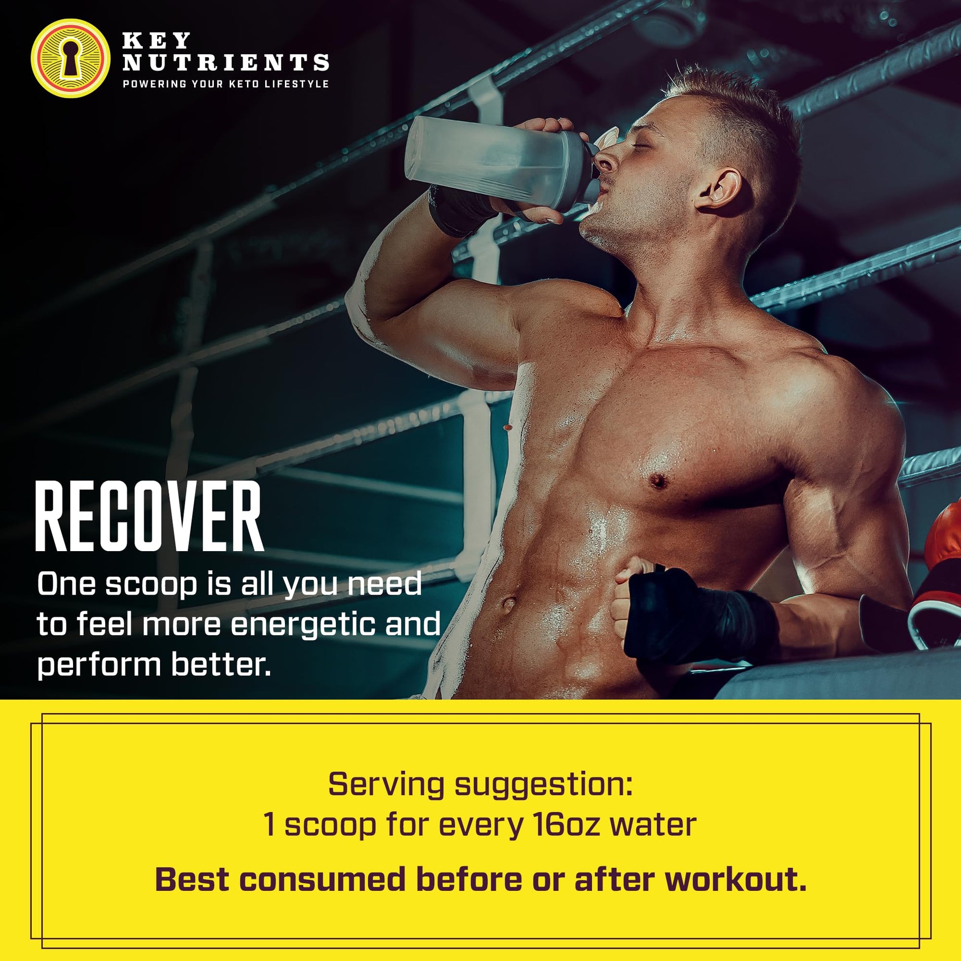 Key Nutrients Electrolytes Hydration Powder - Refreshing Lemonade Drink Mix KEY NUTRIENTS uk supplements