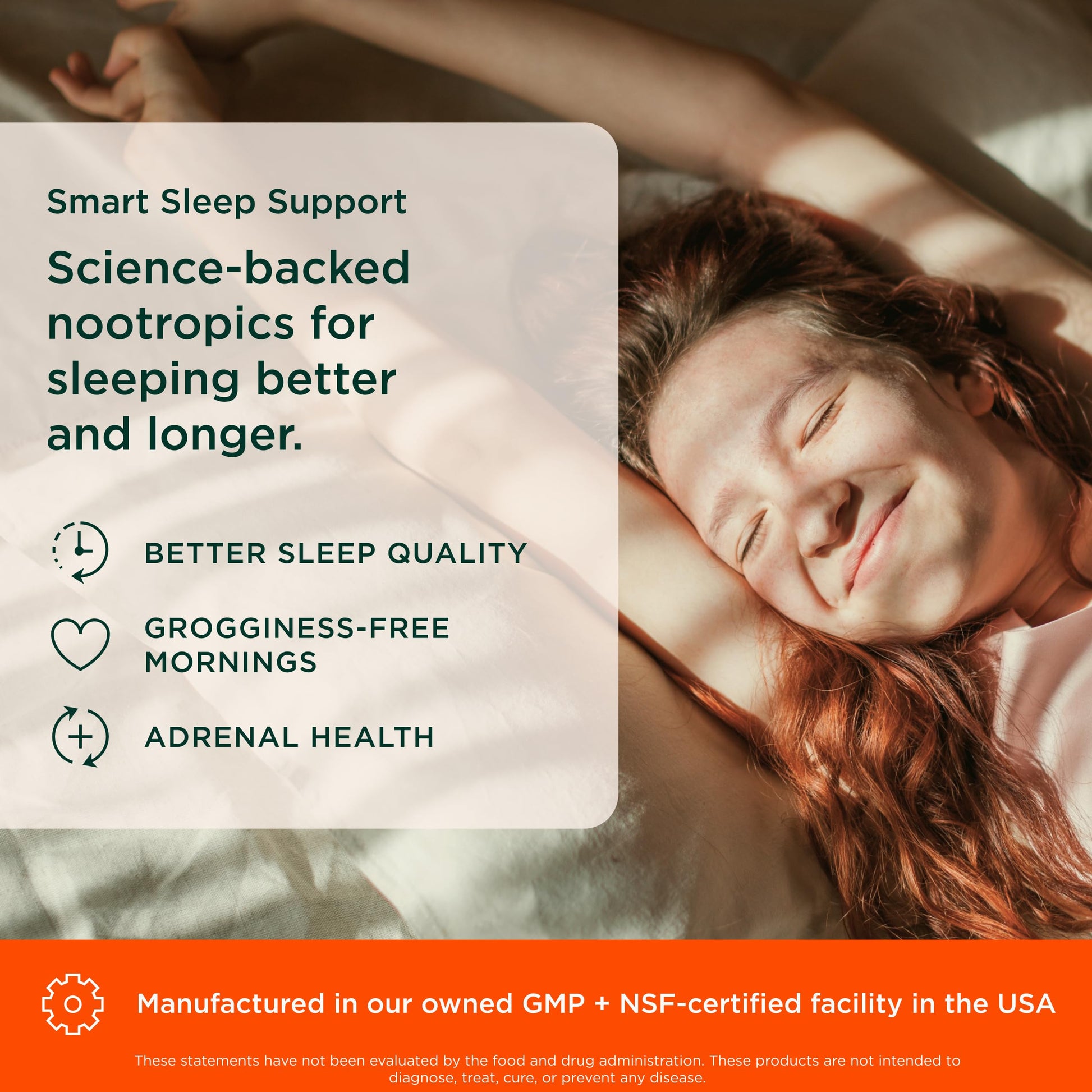 Genius Sleep AID - Smart Sleeping Pills Supplement - Relaxation Enhancer and Mood Support w/Inositol, L-Theanine & Glycine - 40 Capsules The Genius Brand uk supplements