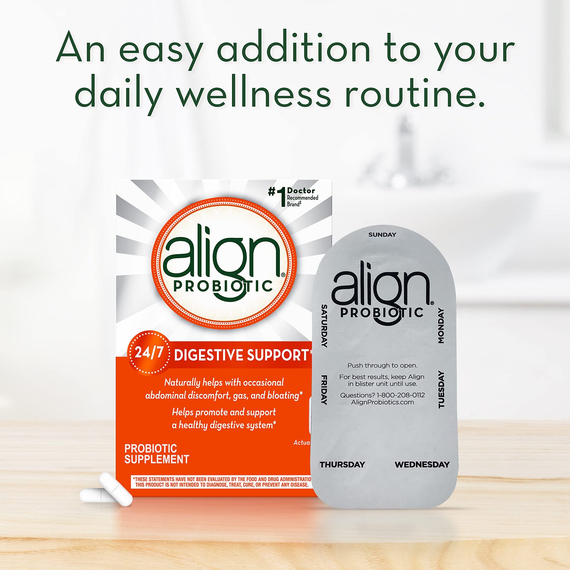Align Probiotic, Probiotics for Women and Men, Daily Probiotic Supplement for Digestive Align uk supplements