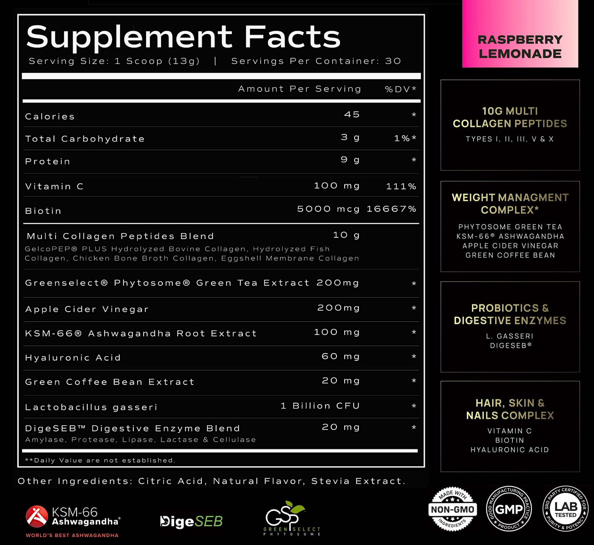 Super Collagen Burn - Premium Multi Collagen Powder for Women Weight Loss & Beauty TERRA ELMNT uk supplements