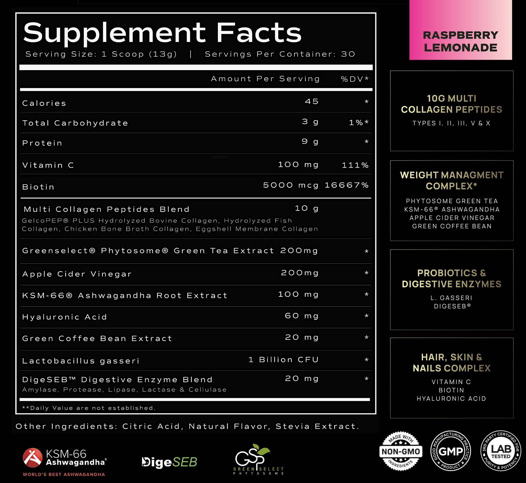 Super Collagen Burn - Premium Multi Collagen Powder for Women Weight Loss & Beauty TERRA ELMNT uk supplements