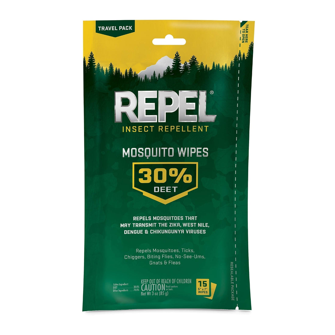 Repel Insect Repellent Mosquito Wipes, Repels Mosquitoes, Ticks, Gnats Repel uk supplements