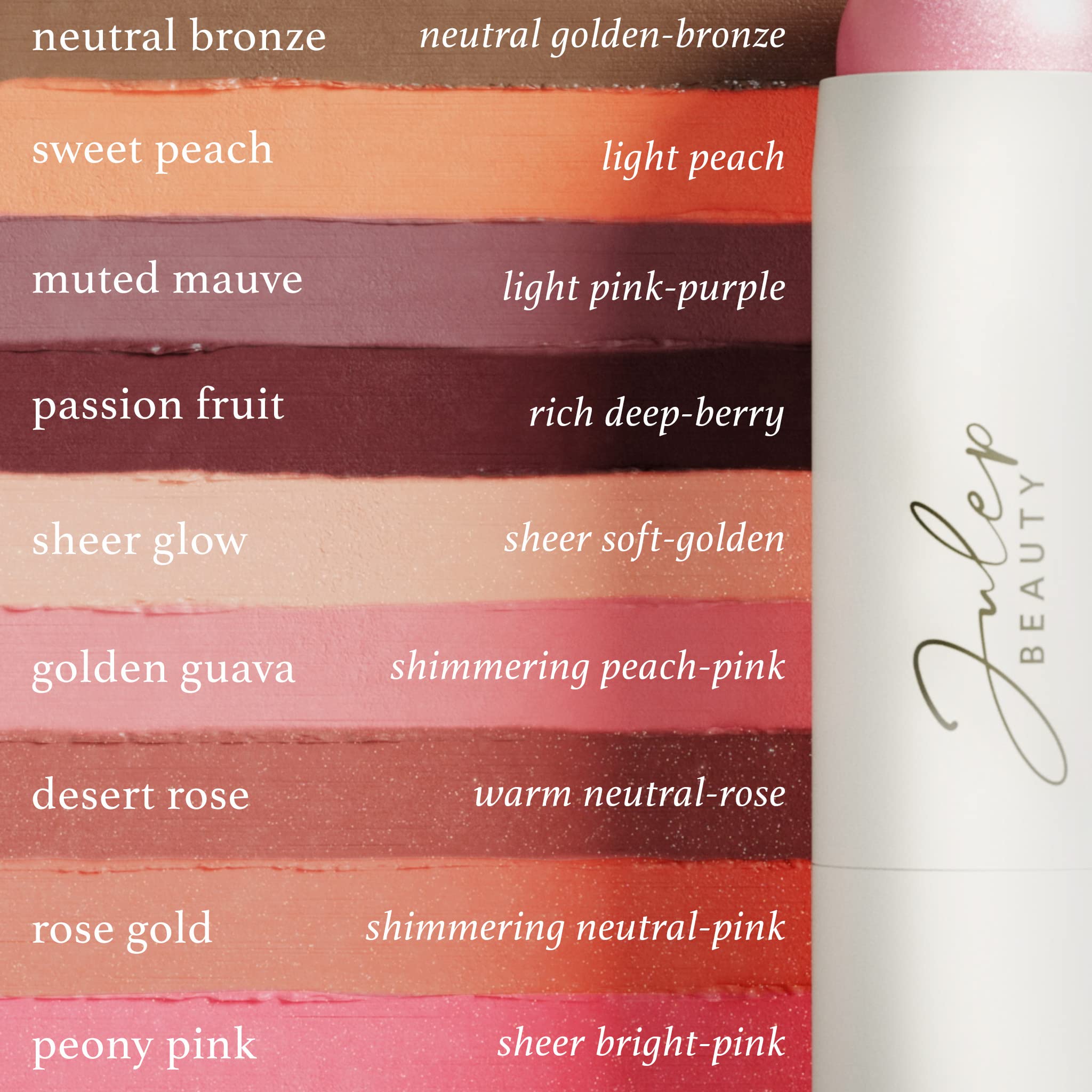 Julep Skip The Brush Cream to Powder Blush Stick - Muted Mauve - Blendable and Buildable Color - 2-in-1 Blush and Lip Makeup Stick Julep uk supplements