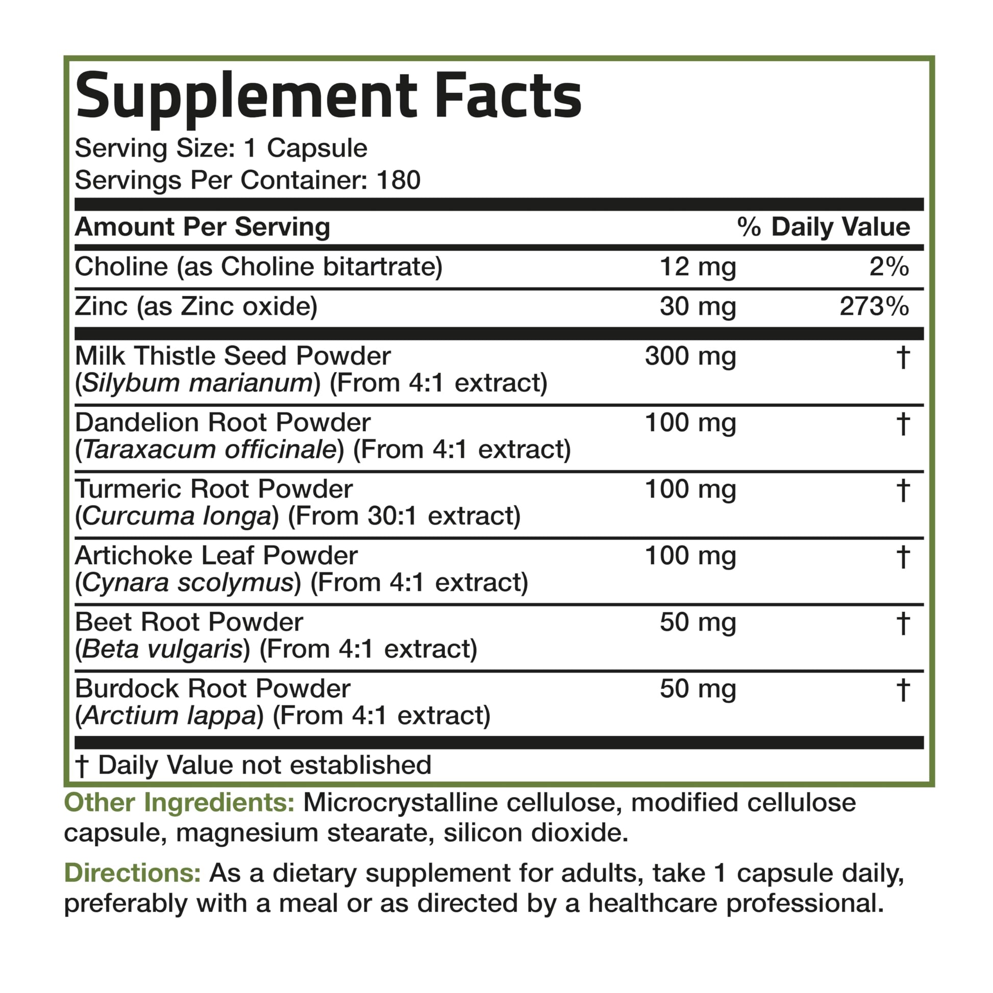 Bronson Liver Detox Advanced Detox & Cleansing Formula Supports Health Liver Function Bronson uk supplements