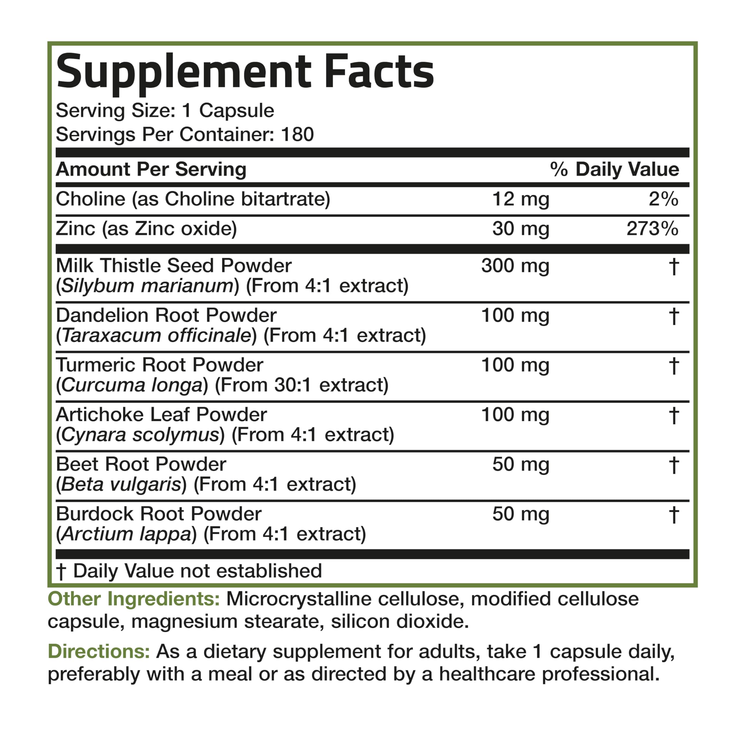 Bronson Liver Detox Advanced Detox & Cleansing Formula Supports Health Liver Function Bronson uk supplements