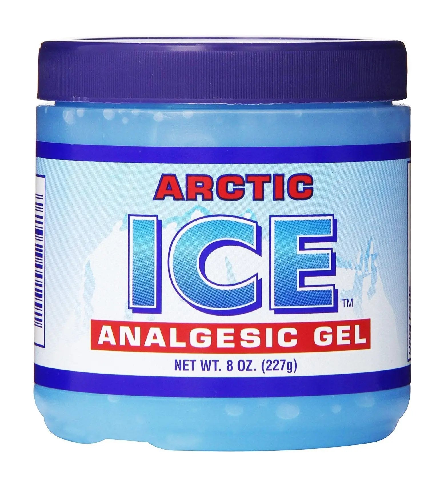 ARCTIC ICE Set of 3 Pain Relief Analgesic Gels! 8oz Each! Temporarily Relieves Muscle Aches, Backaches, Strains, Sprains, Arthritis, Bruises, Sports Injuries! Made in USA! (3) ARCTIC ICE uk supplements