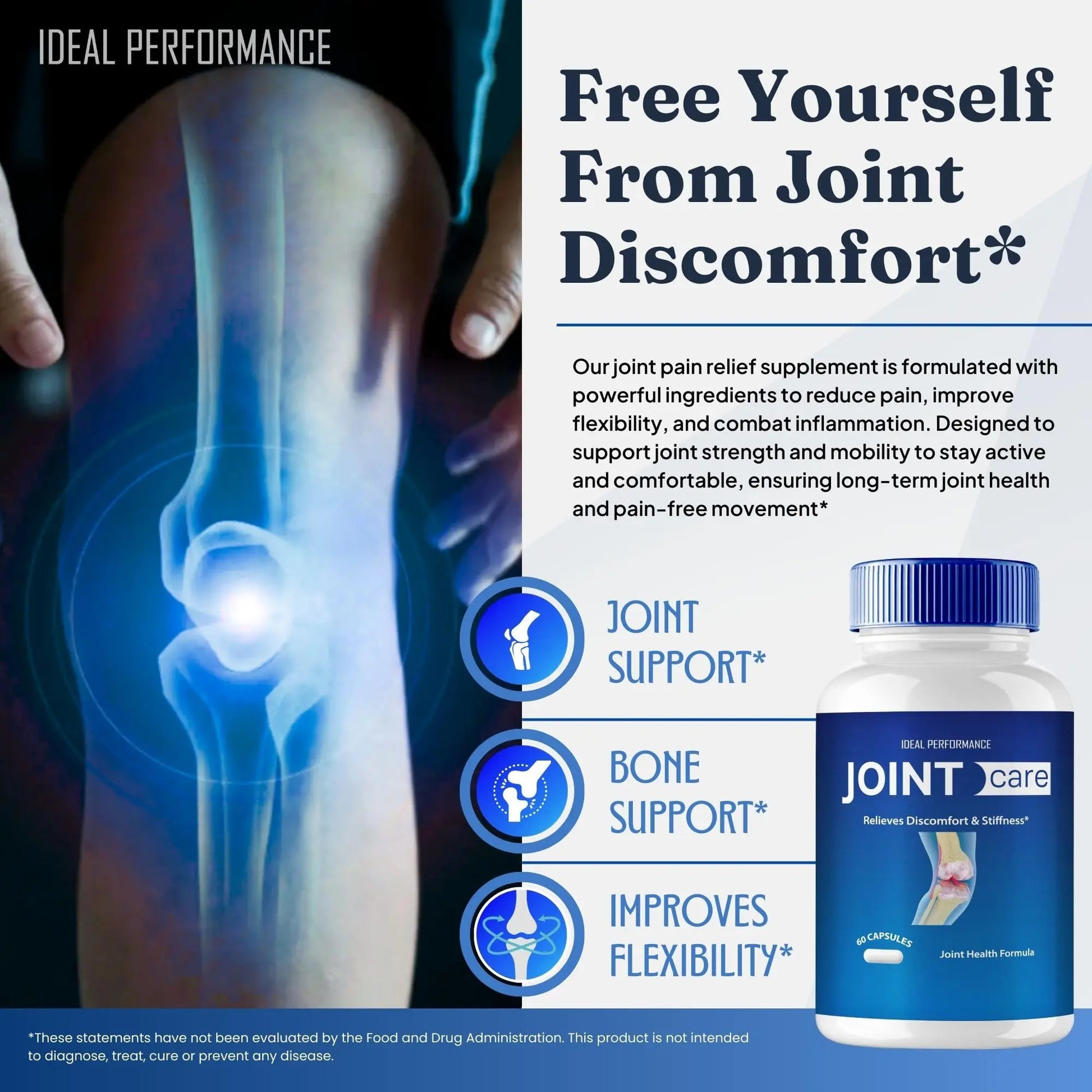 IDEAL PERFORMANCE JointCare Capsules - JointCare Reviews (60 Capsules) IDEAL PERFORMANCE uk supplements