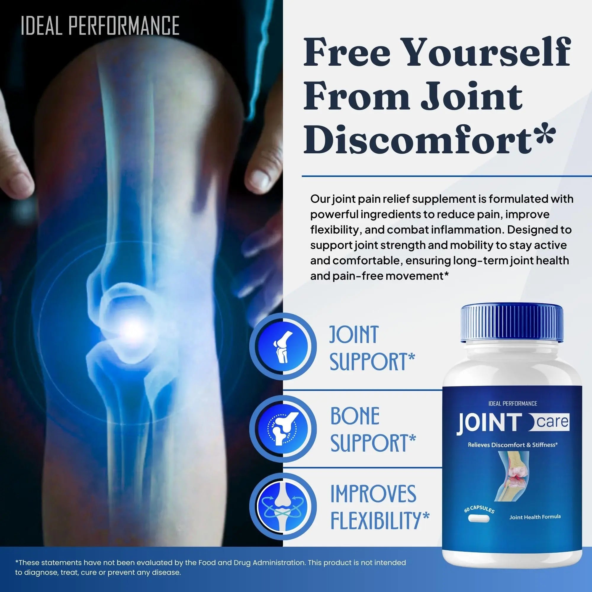 IDEAL PERFORMANCE JointCare Capsules - JointCare Reviews (60 Capsules) IDEAL PERFORMANCE uk supplements