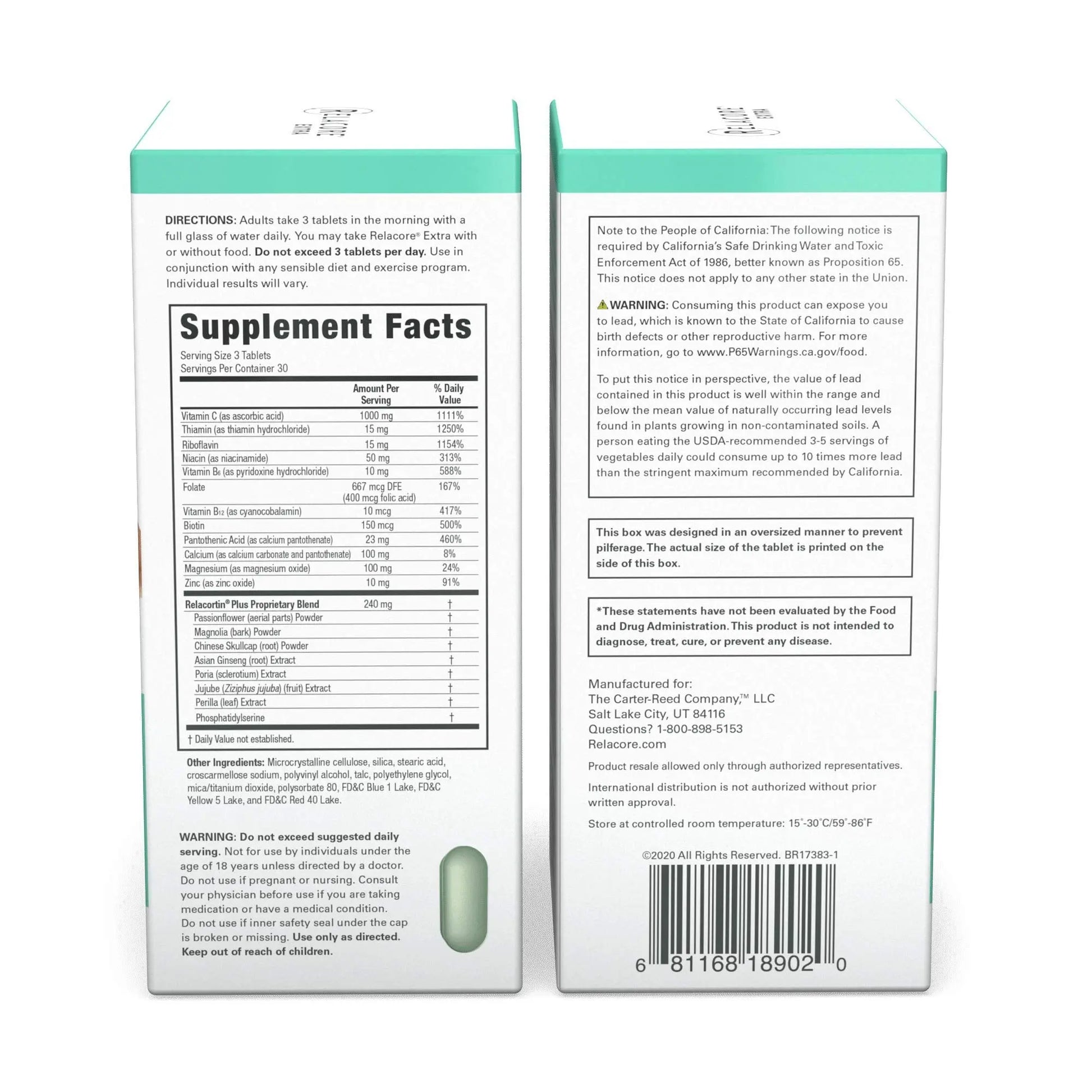 Relacore Extra Maximum Strength - Cortisol Supplements for Women - Reduce Cortisol Related Belly Fat - Stress Relief Supplement - Calm Mind Relacore uk supplements