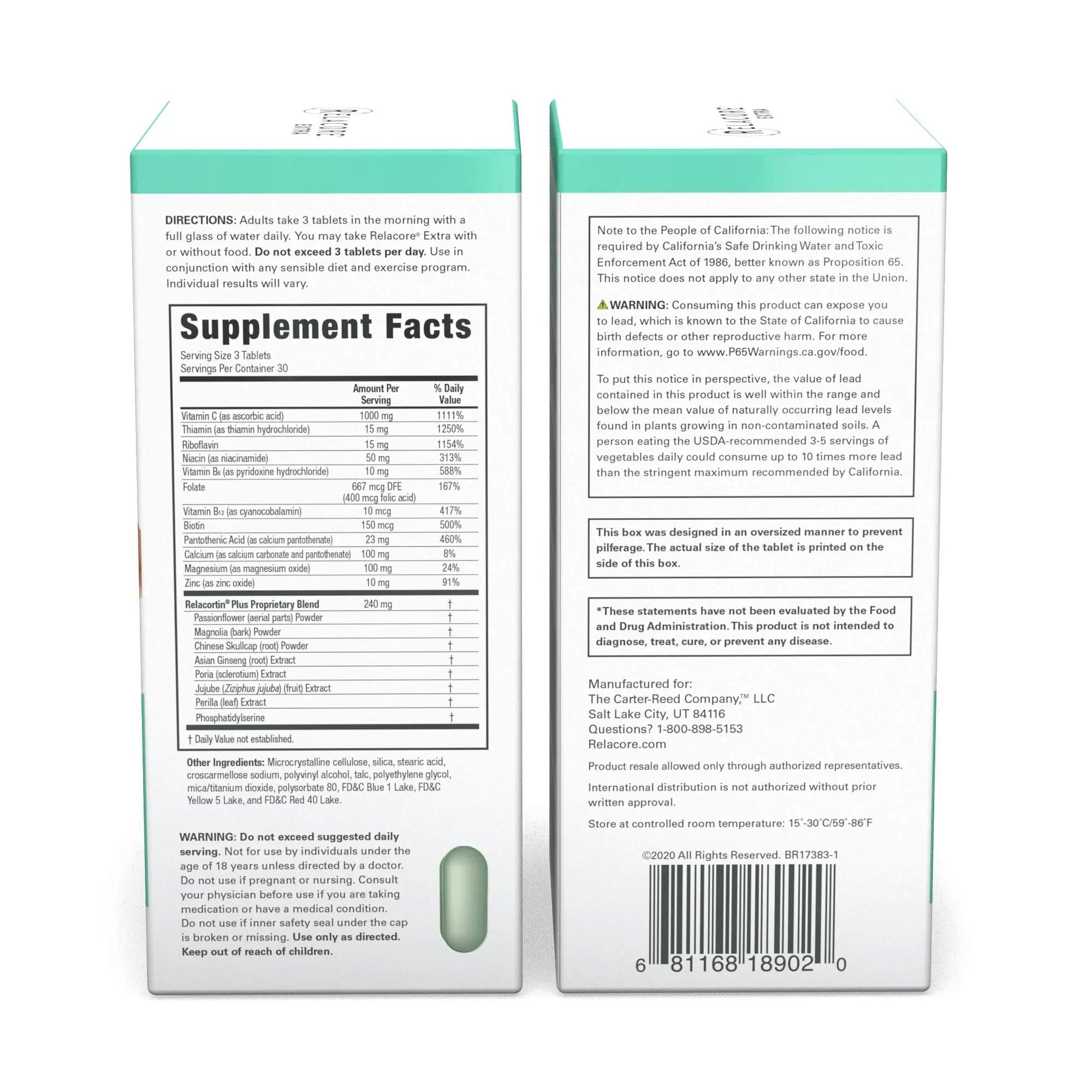 Relacore Extra Maximum Strength - Cortisol Supplements for Women - Reduce Cortisol Related Belly Fat - Stress Relief Supplement - Calm Mind Relacore uk supplements