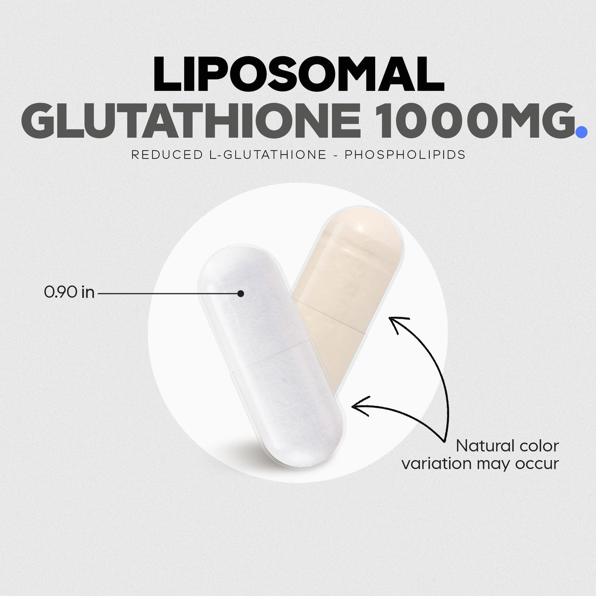Codeage Liposomal Glutathione 1000 mg Supplement, High-Potency Reduced L-Glutathione - Liposomal Delivery - Phospholipids - Non-GMO, Gluten-Free - 60 Capsules Codeage uk supplements