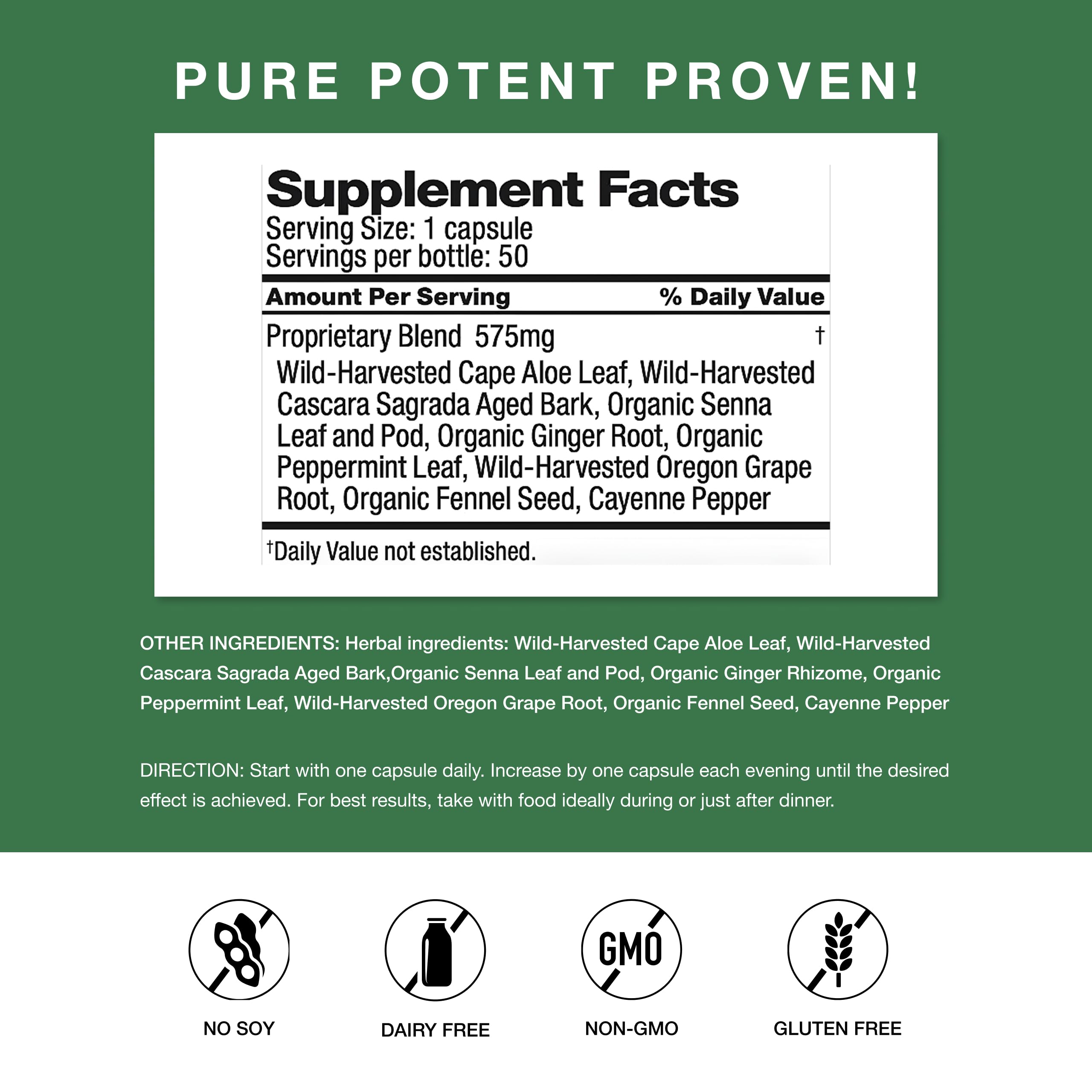 Simply Herbs Easy Go Bowel Mover - Adult Cleansing Supplement for Colon Health Support - Bowel Movement Aid - Stool Softener - Daily-Use Laxative - Plant-Based Ingredients - Vegan - 100 Count (2 Pack) Dr. Schulze's uk supplements
