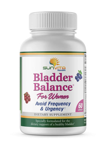 SunVita Health - Bladder Balance® - Bladder Control for Women • Bladder Issues Such as Urinary Frequency, Urgency and Urinary Tract Issues! SunVita Health uk supplements