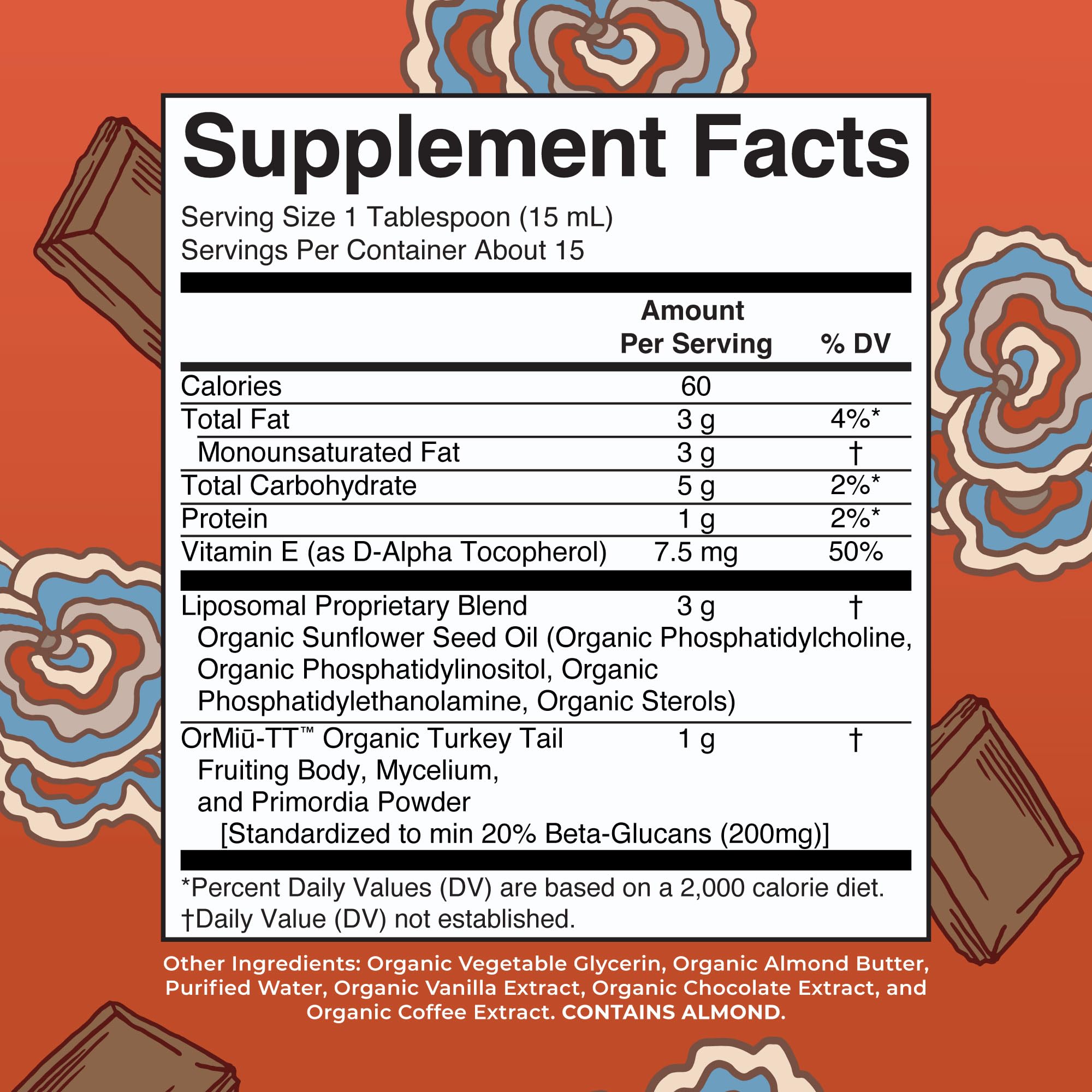 MaryRuth Organics Turkey Tail Mushroom Supplement | Ultra Absorption Liposomal | Full Spectrum | 200mg Beta-Glucans Per Serving | Vegan | 7.6 oz | 15 Servings MARYRUTH'S uk supplements