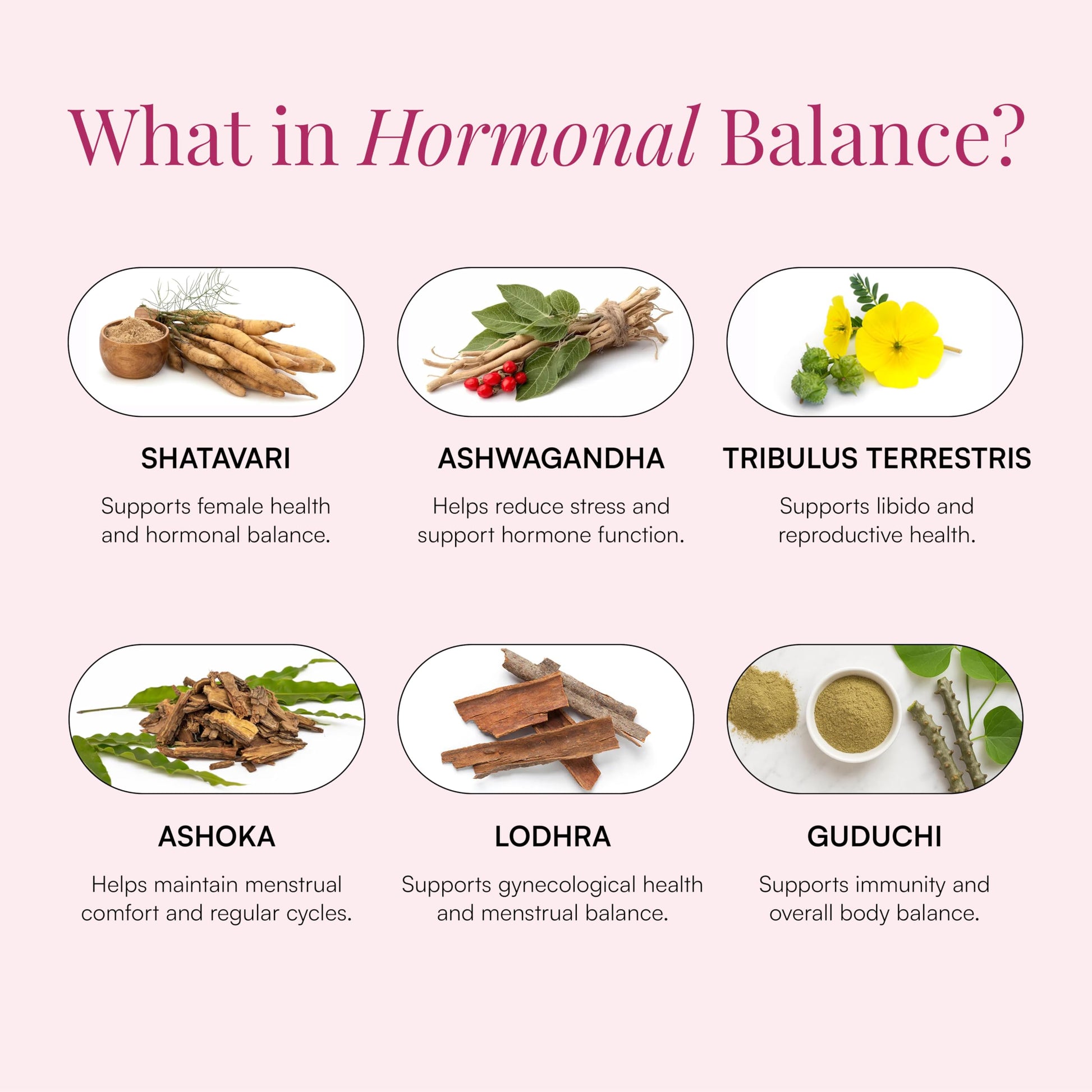 Pure Prana Ayurvedic Hormone Balance for Women - Shatavari & Ashwagandha Supplement for PMS Relief & Menstrual Support - Menopause, Perimenopause & Cortisol Support - 60 Capsules Pure Prana uk supplements