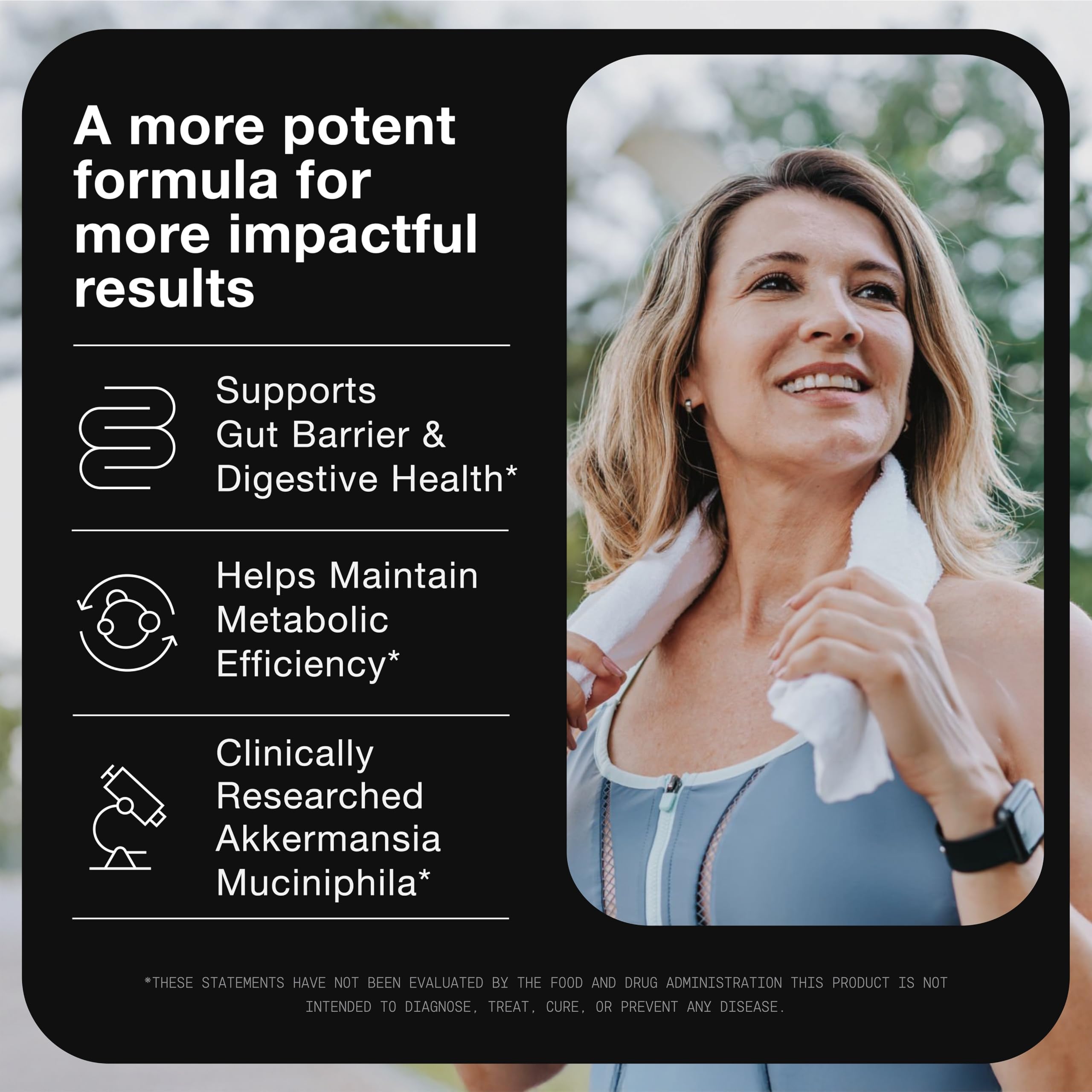 Toniiq Akkermansia Probiotic – 10 Billion TFU – Supports Gut Health & GLP-1 Activity Toniiq uk supplements