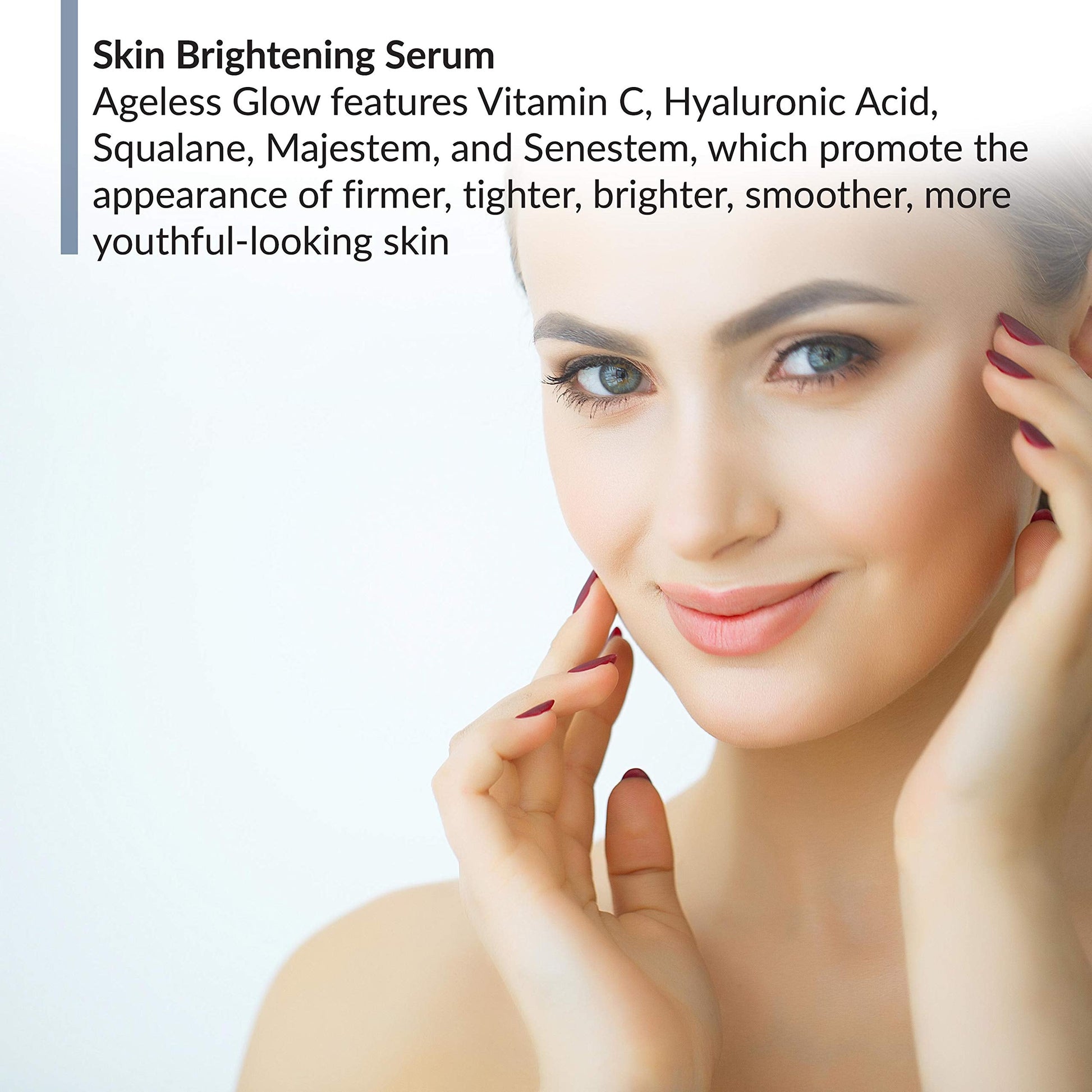 BioTrust Ageless Glow Anti Aging Moisturizer, Skin Brightening Serum with Vitamin C BioTrust uk supplements
