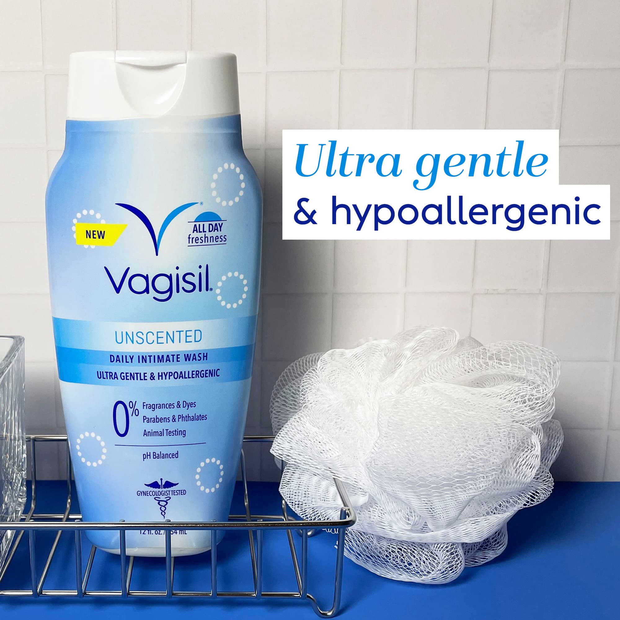 Vagisil Feminine Wash for Intimate Area Hygiene, pH Balanced and Gynecologist Tested Vagisil uk supplements