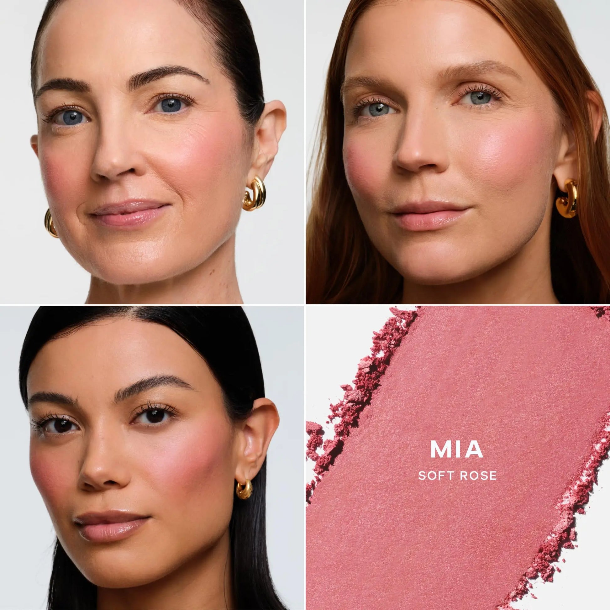 Saie Cheek Flush Duo - Dew Liquid Blush (.40 oz, Rosy), SuperSuede Baked Powder Blush (.01 oz, Mia) - Layerable, Skin-Nourishing Blushes for a Seamless Radiant Finish Saie uk supplements