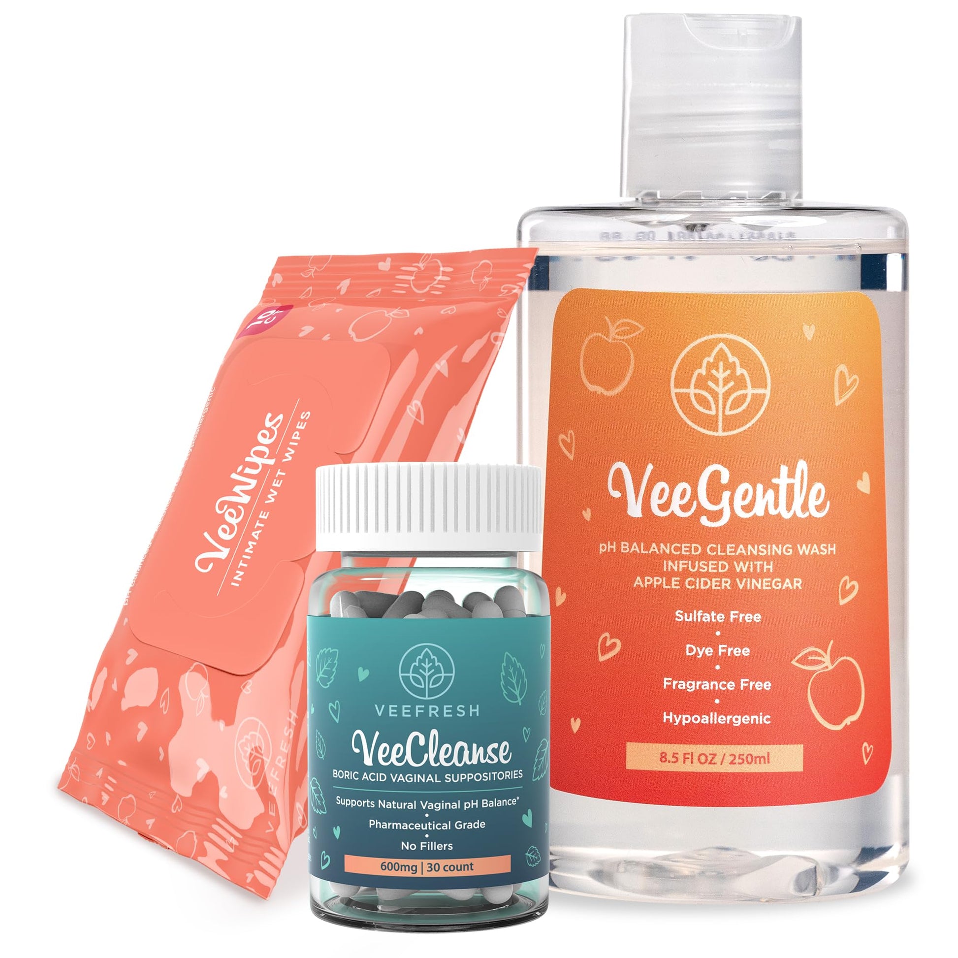 VeeFresh VeePower Bundle - A Convenient Feminine Care Bundle for Any-Time Freshness & Odor Control VeeFresh uk supplements