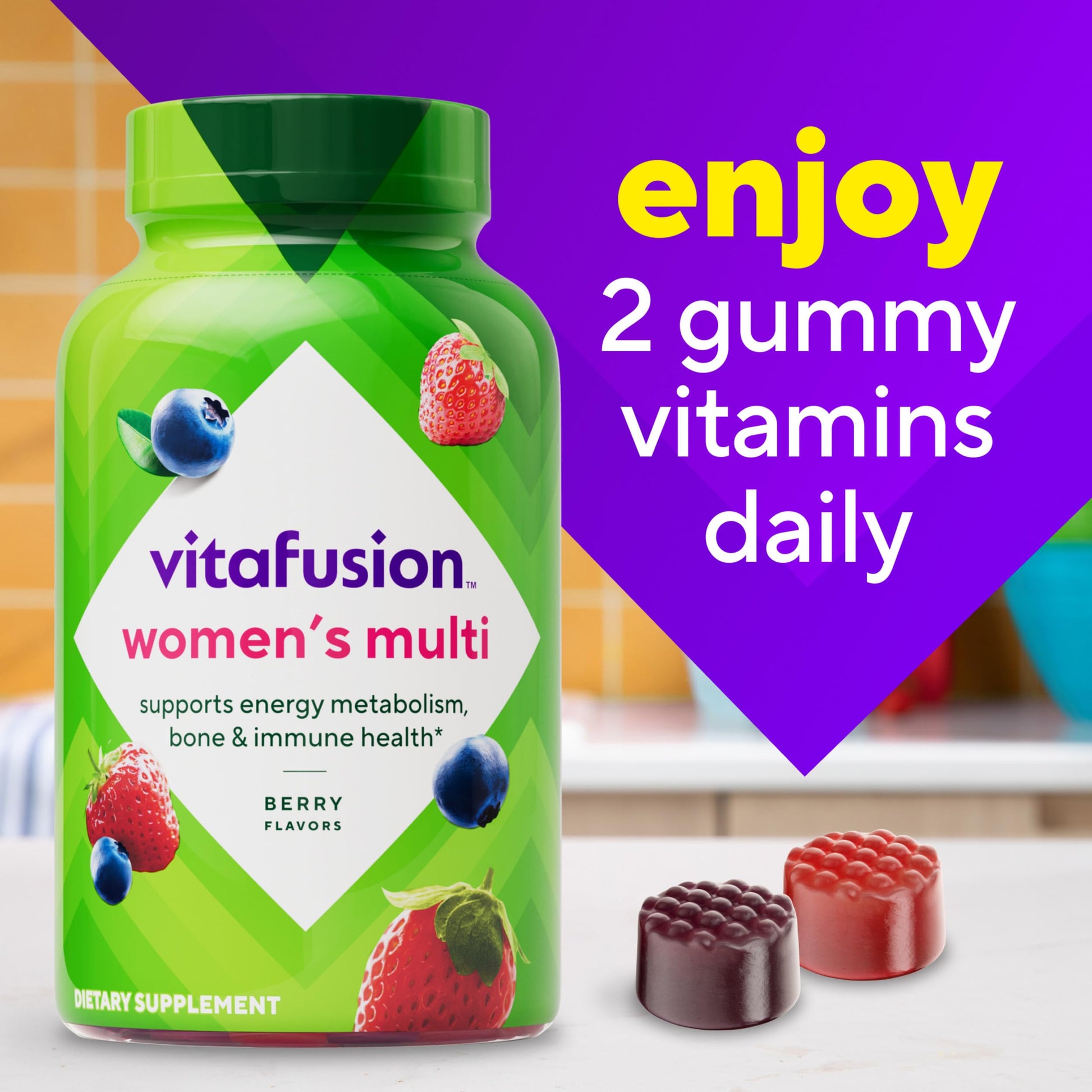 Vitafusion Adult Gummy Vitamins for Women, 120 Count Vitafusion uk supplements