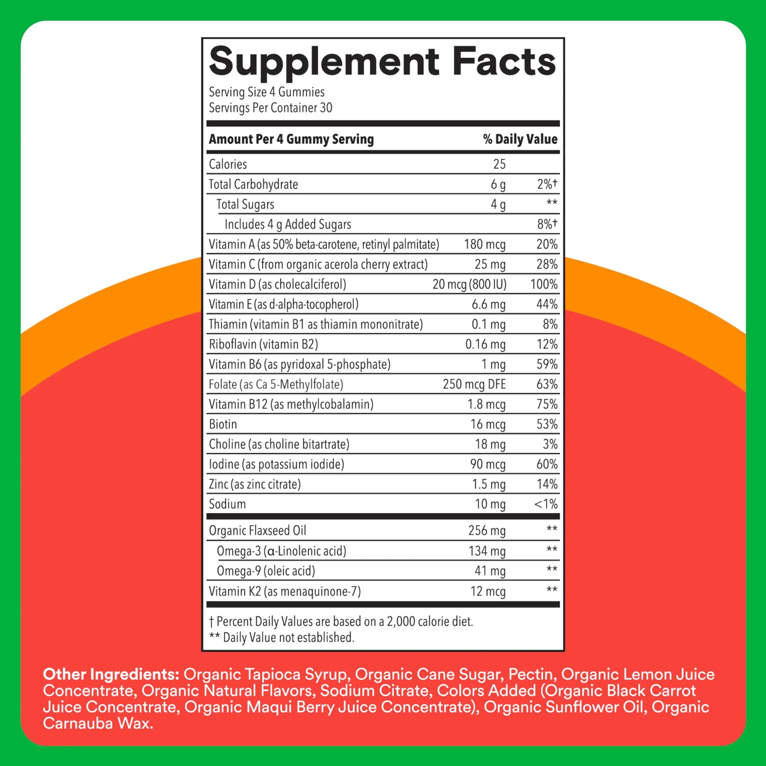 SmartyPants Organic Kids Multivitamin Gummies: Omega 3 (ALA), Vitamin D3, C, Vitamin B12, B6, A, K & Zinc for Immune Support, Biotin SmartyPants uk supplements