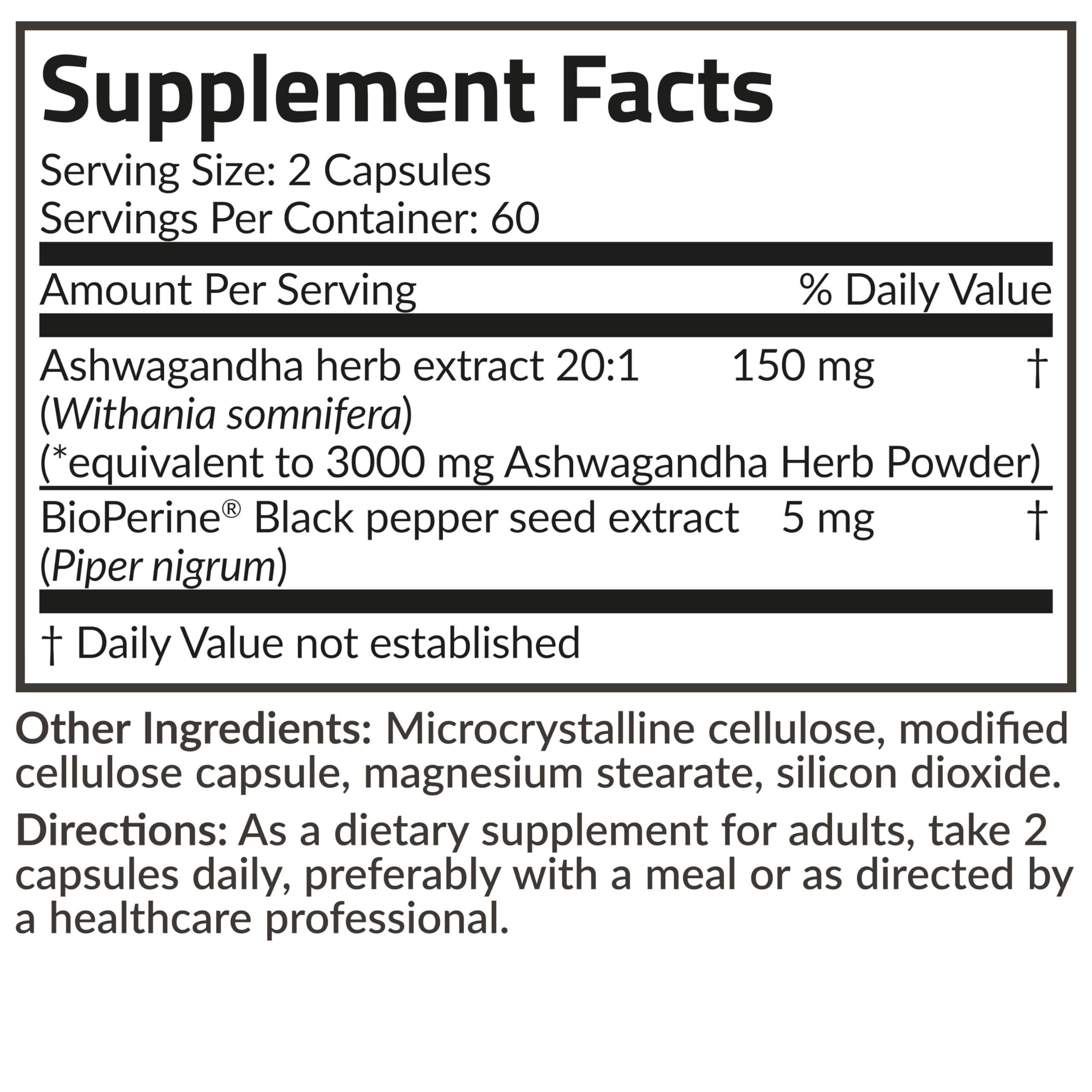 Futurebiotics Ashwagandha Extra Strength Stress & Mood Support with BioPerine Futurebiotics uk supplements