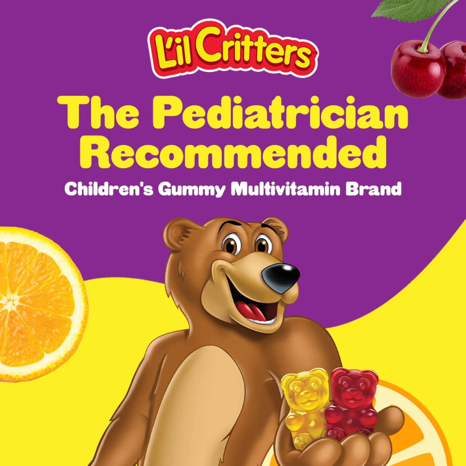 L'il Critters Multi + Digestive Support* 90ct Lil Critters uk supplements