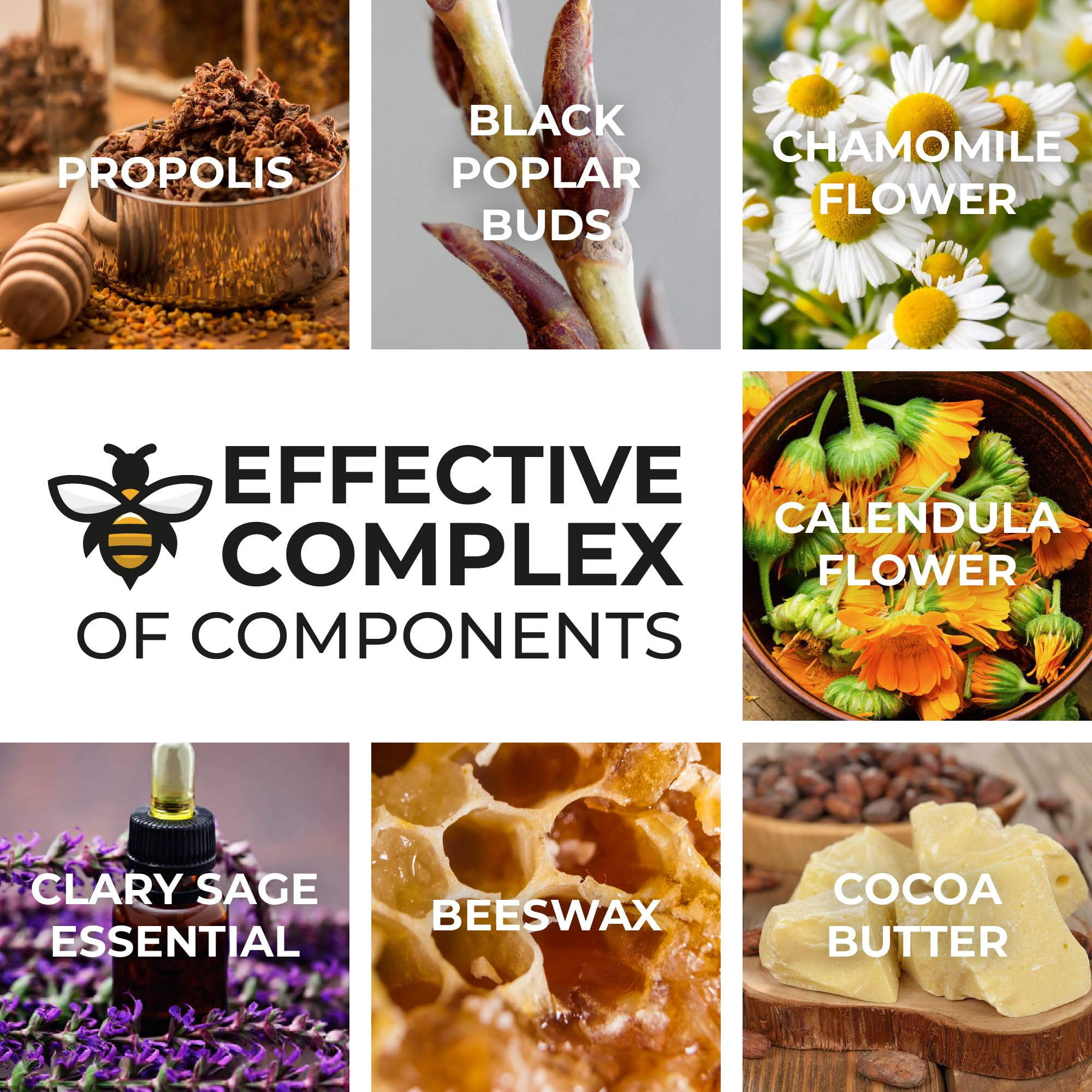 Organic Propolis Comfort Suppositories for Men, Women - Natural Bee & Botanical Formula, Gentle Daily Care 10 Count New Time Organic beekeeping products uk supplements