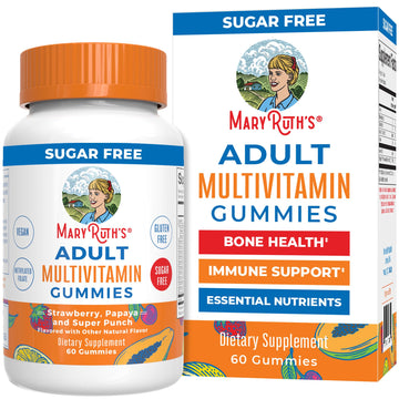 MaryRuth Organics Multivitamin for Women and Men | Sugar Free | Adult Multimineral Gummy with Vitamin C | MaryRuth Organics uk supplements