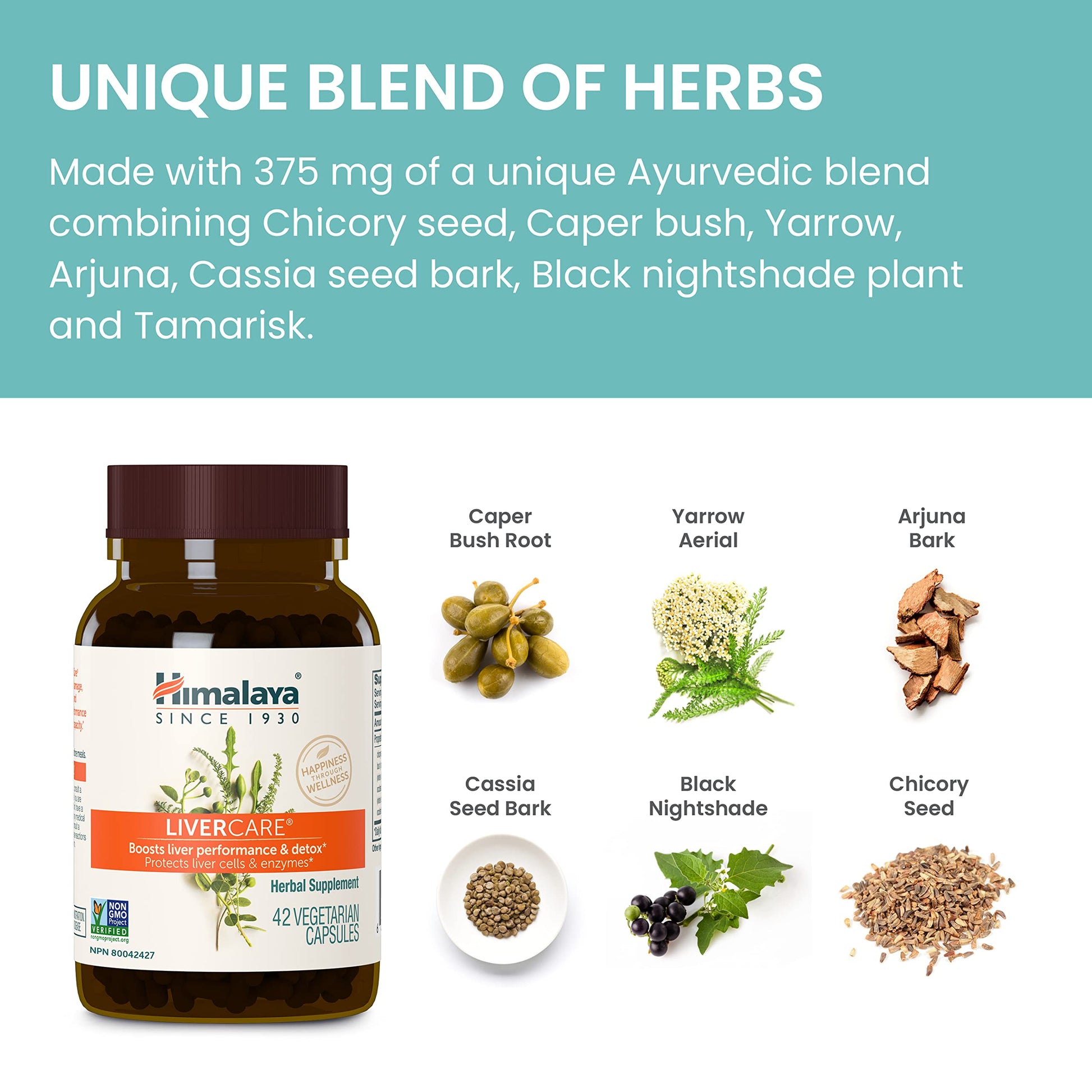 Himalaya LiverCare for Total Liver Support, Cleanse and Detox, Protects Cells & Enzymes Himalaya uk supplements