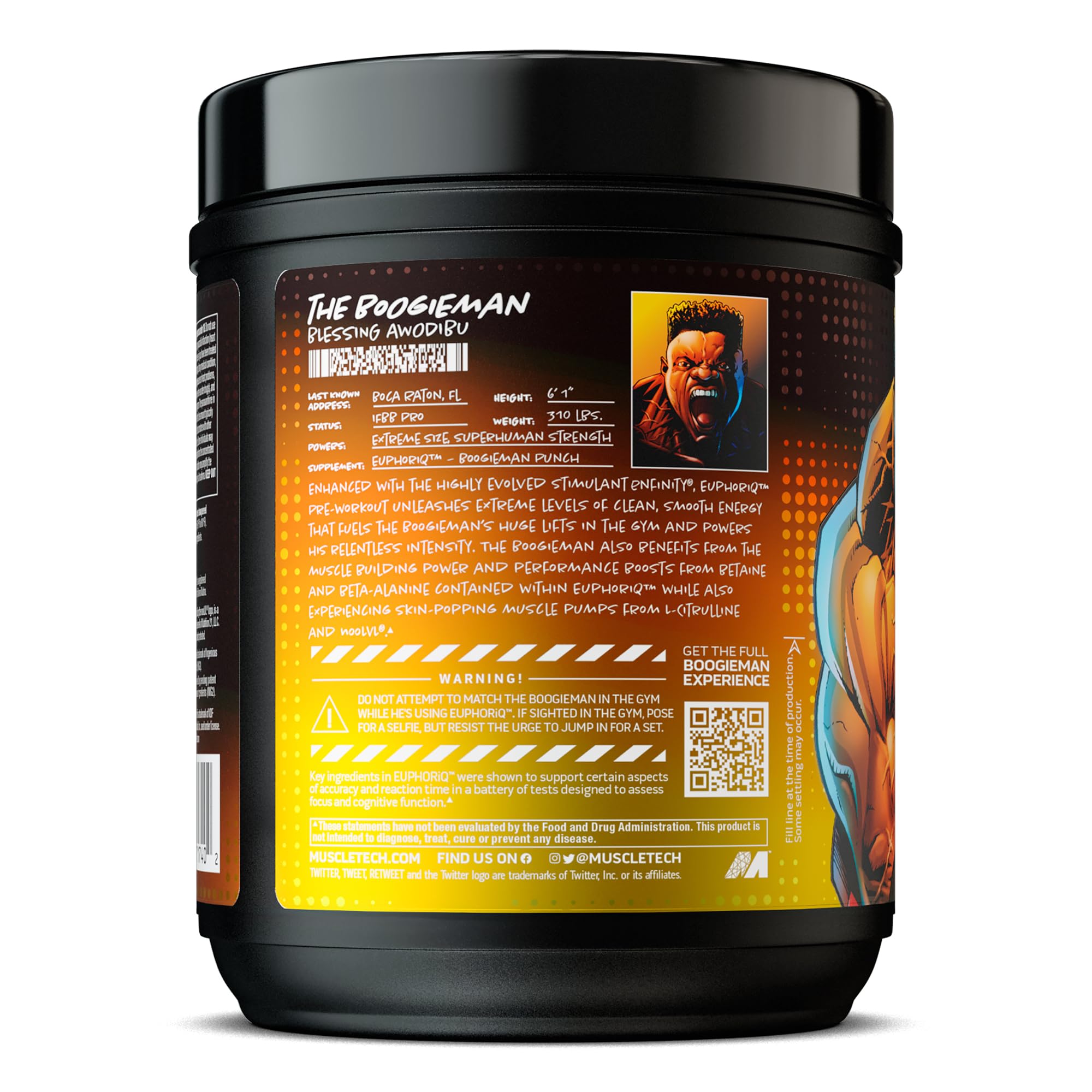 MuscleTech Pre Workout Powder EuphoriQ PreWorkout Smart Pre Workout Powder MuscleTech uk supplements