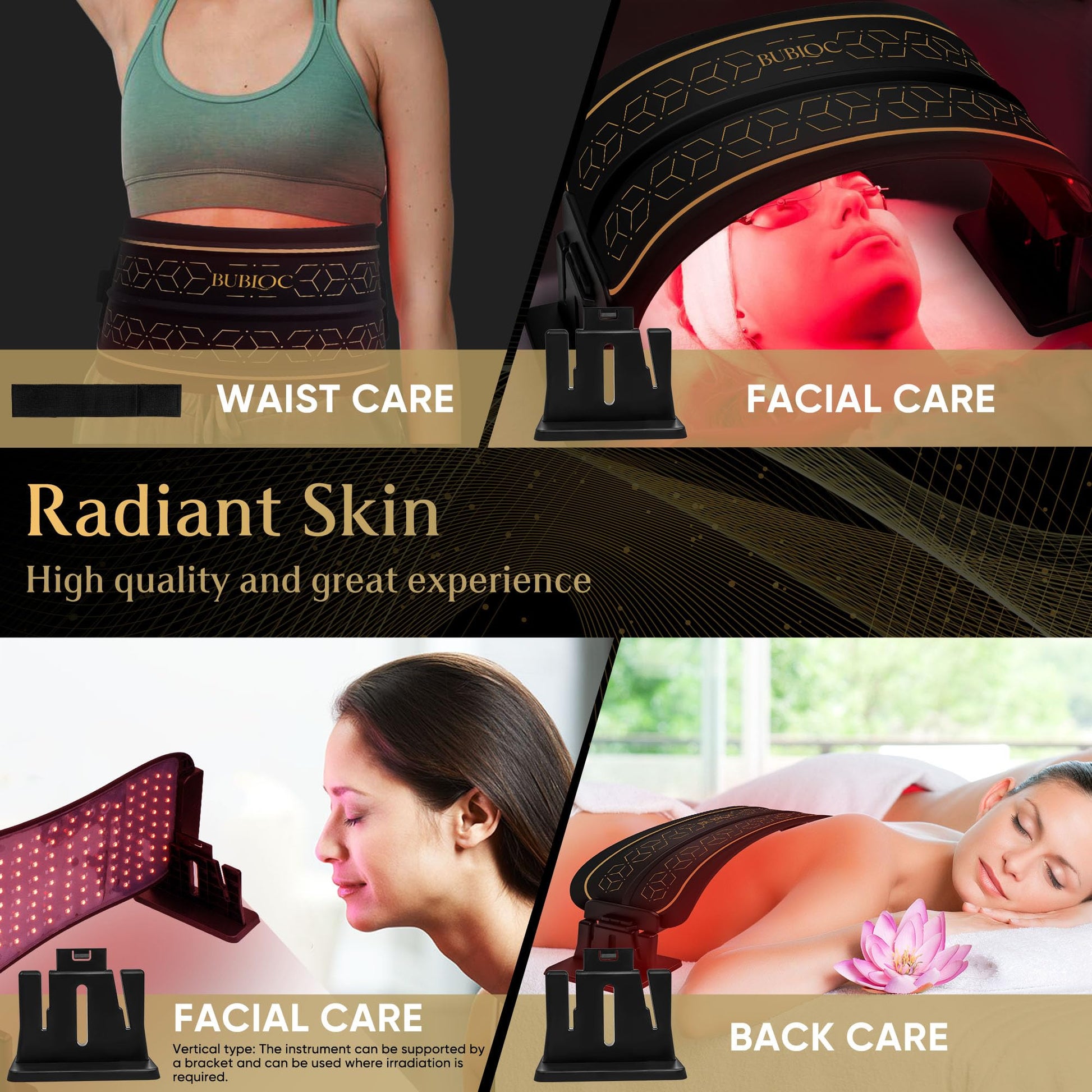 Multifunction Infrared Red Light Therapy for Body and Face, Near-Infrared 850 Red Light Therapy, Cordless ZagMufe uk supplements