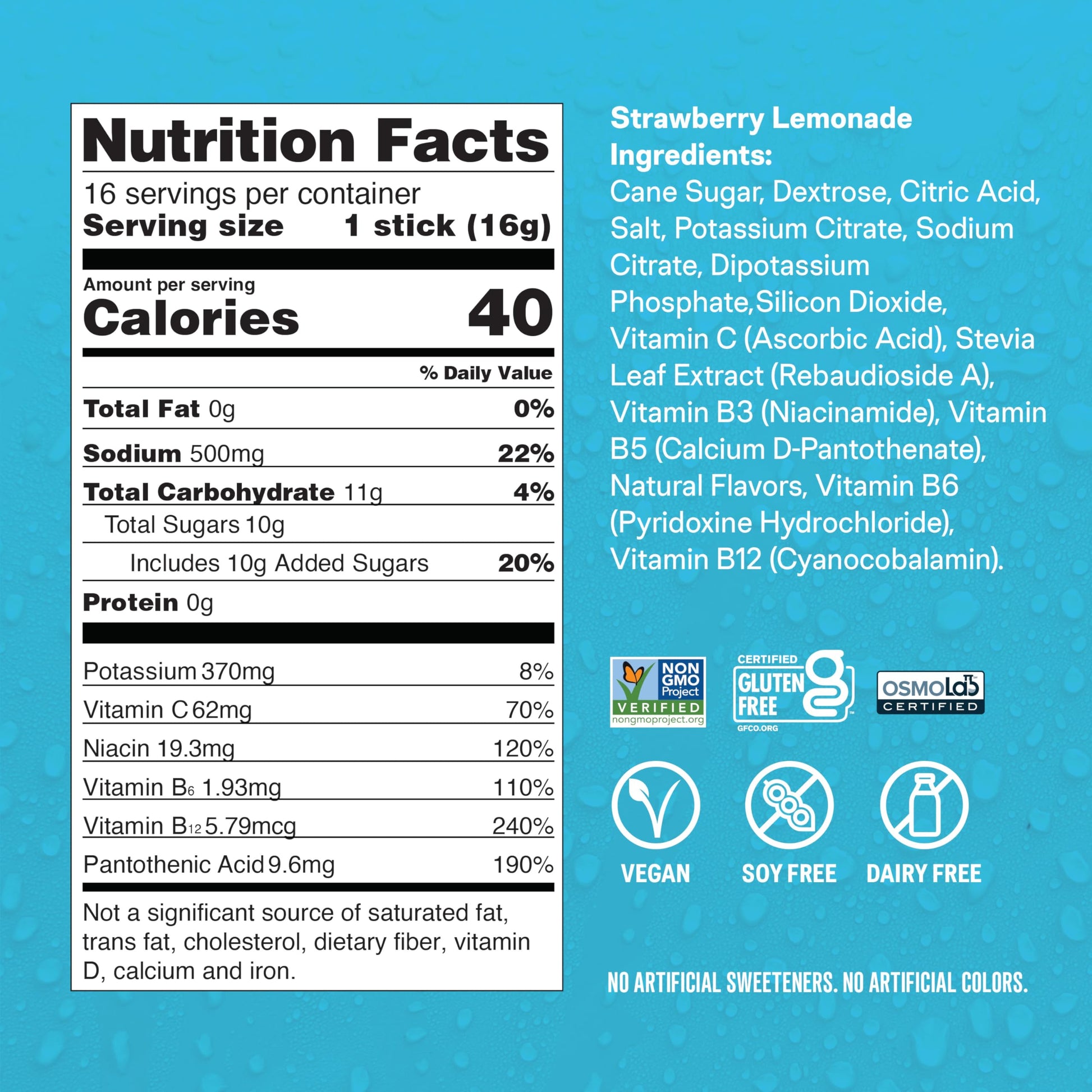 Liquid I.V.® Hydration Multiplier - Strawberry Lemonade | Electrolyte Powder Drink Mix | 3 Pack (48 Servings) Liquid I.V. uk supplements
