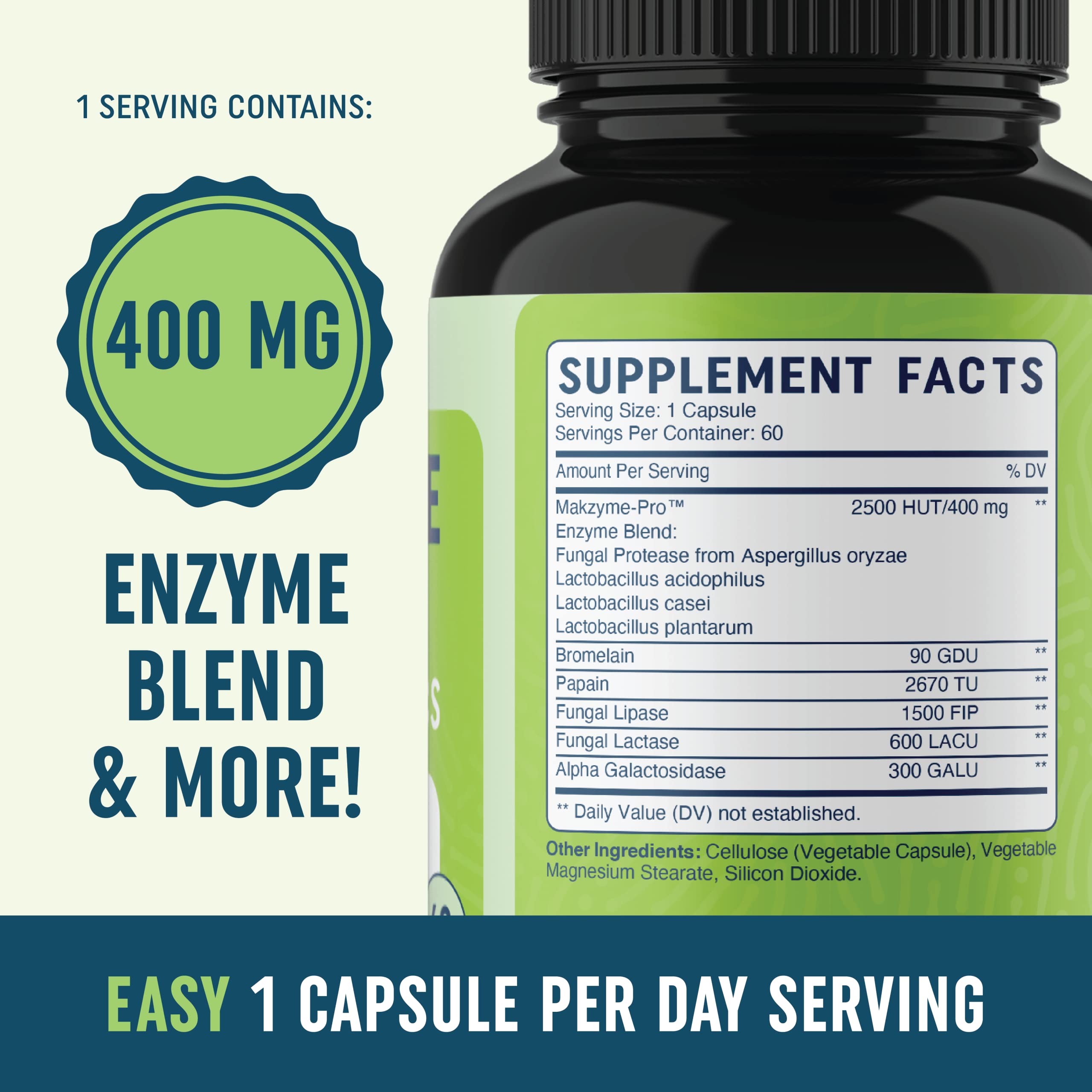 Digestive Enzymes with Probiotics for Bloating Relief & Digestive Health MAV NUTRITION uk supplements