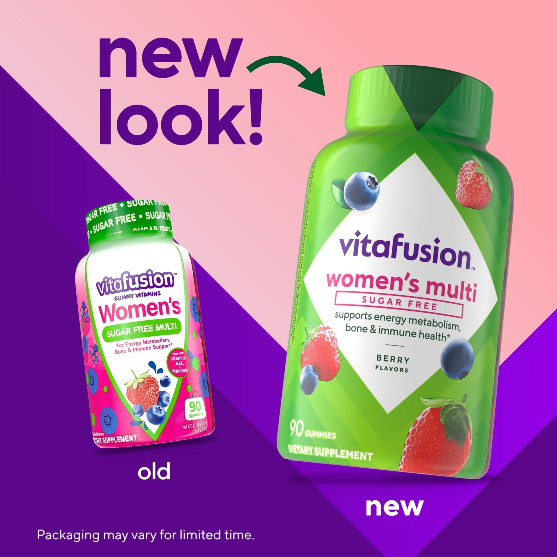 Vitafusion Women’s Sugar Free Daily Multivitamin Supplement, Keto Diet Friendly Adult Gummy Vitamin for Energy Vitafusion uk supplements