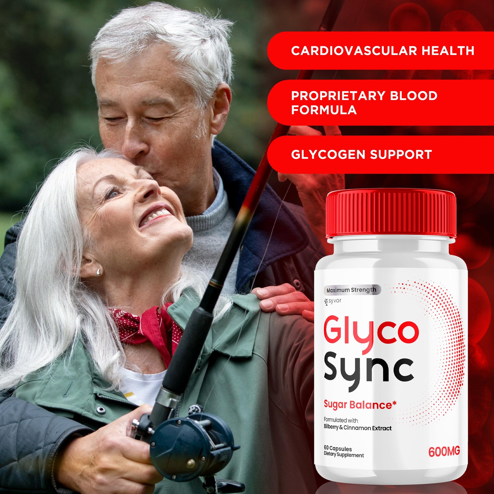 (2 Pack) Glyco Sync Capsules, Official Glyco Sync Balance Pills with All Natural Ingredients, Advanced Formula GlycoSync Joint Health and Wellness Support Max Strength for Men & Women (120 Capsules) Syvor uk supplements