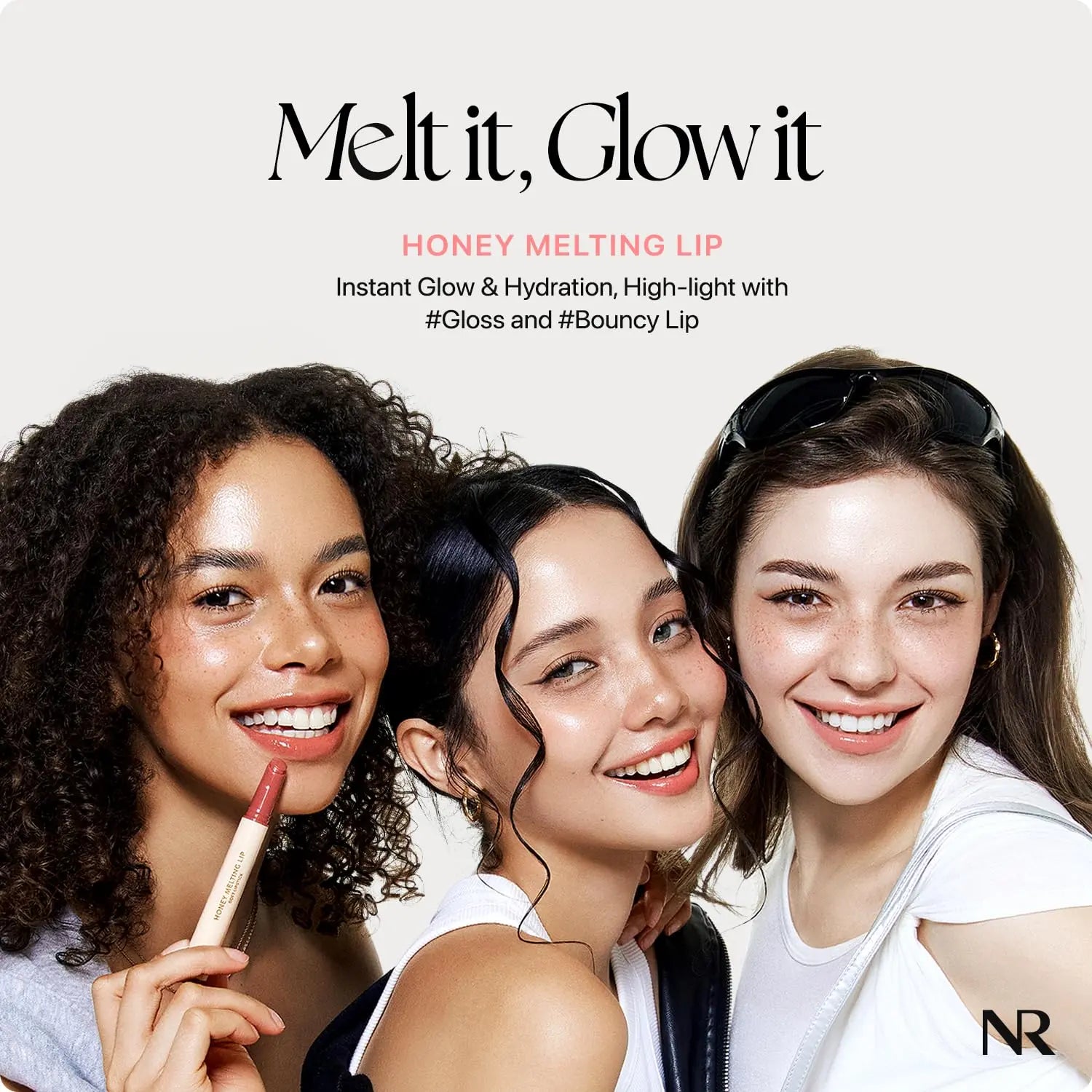 Nature Republic HONEY MELTING LIP (02 FIG) SOFT LIP STICK, Hydrating Gloss, Moisturizing balms, Sheer tint, Shine & Nude, Glowy Finish, korean make up Nature Republic uk supplements