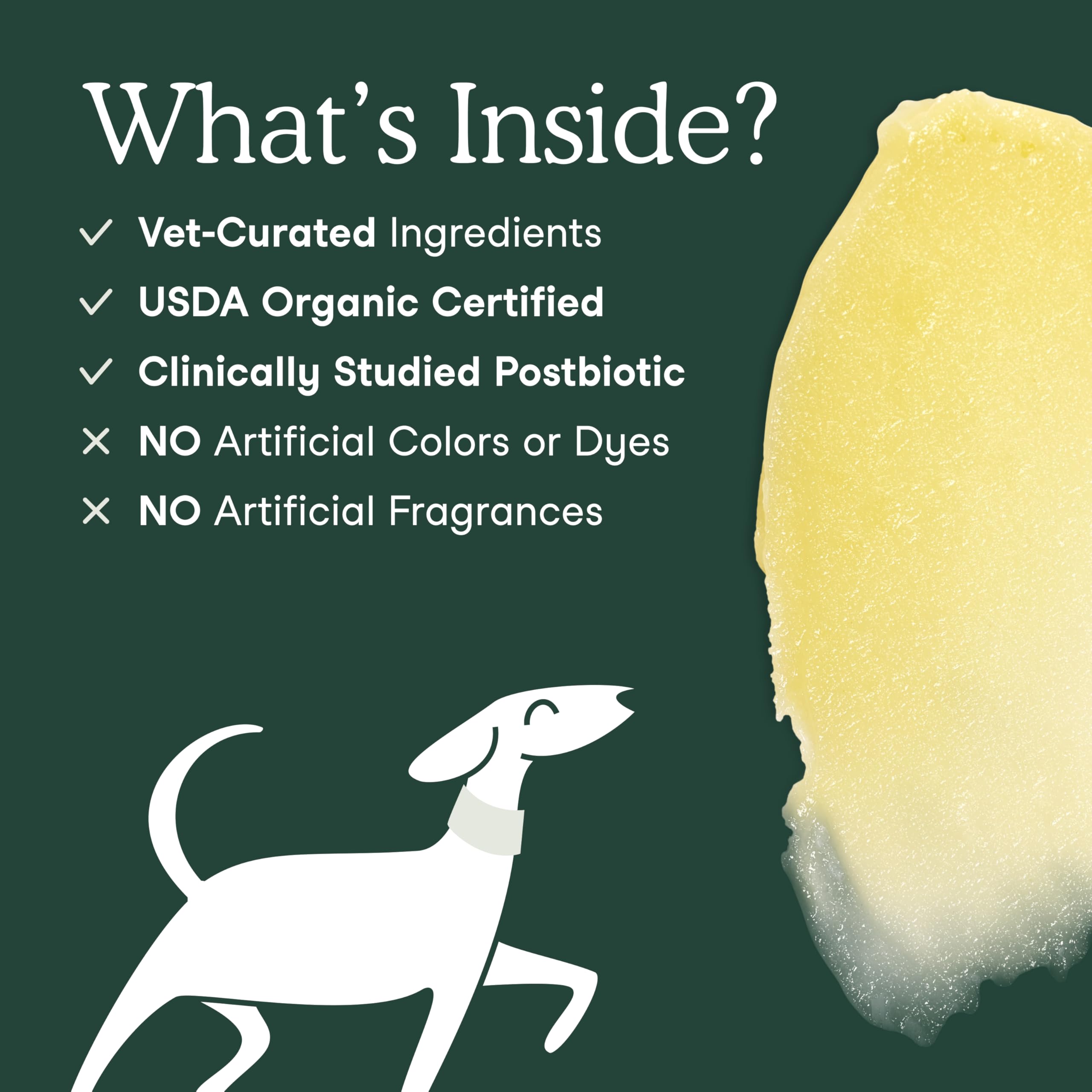 Fera Pets PawBiome® - Cat & Dog Balm for Paws and Nose with Postbiotics - Encourages Skin Recovery - Balances Skin Microbiome - Supports The Skin's Natural Barrier - 2 oz Stick Fera Pets uk supplements