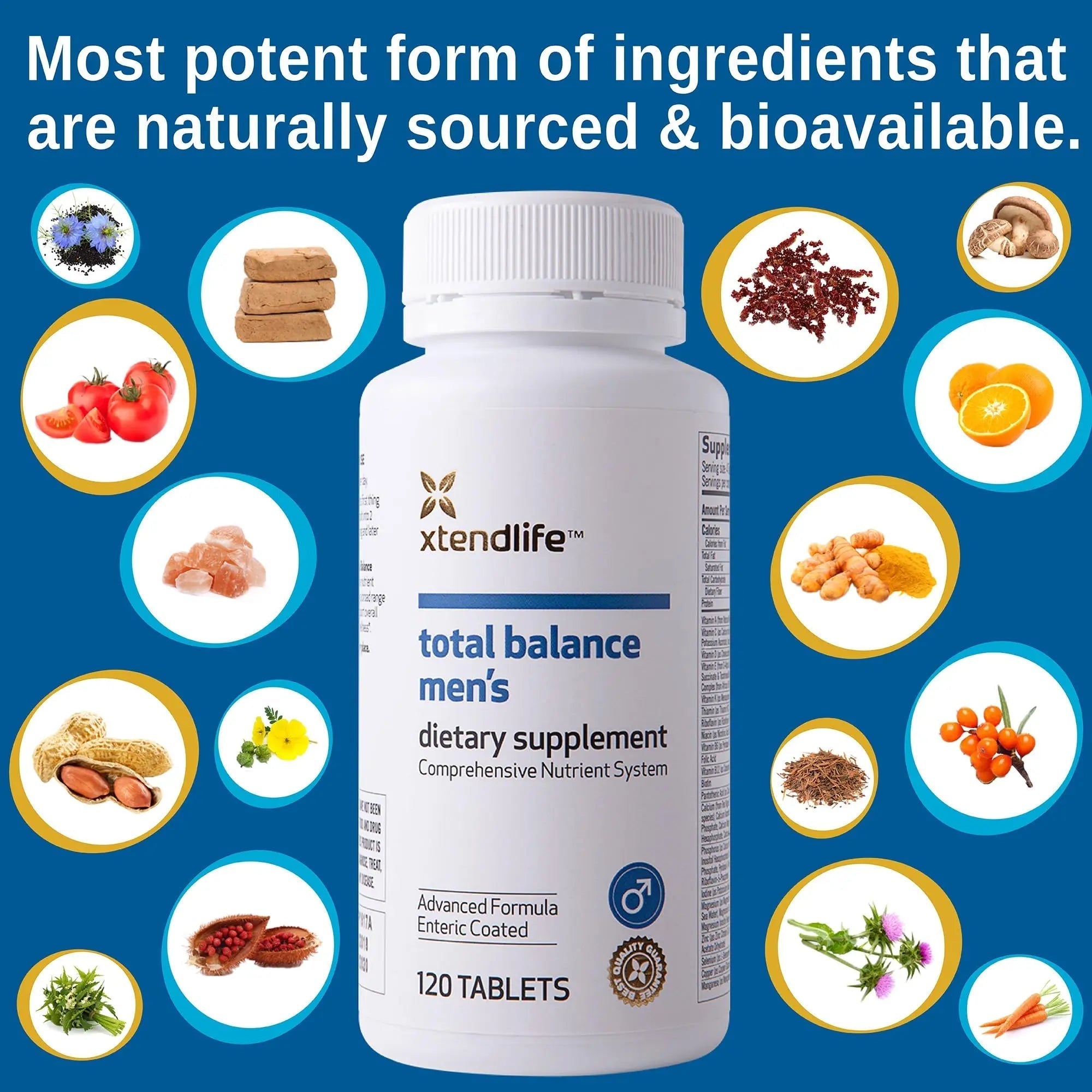 Xtendlife Total Balance Men’s Multivitamin for Immune, Heart, Digestive & Cellular Health - Daily Support Xtendlife uk supplements
