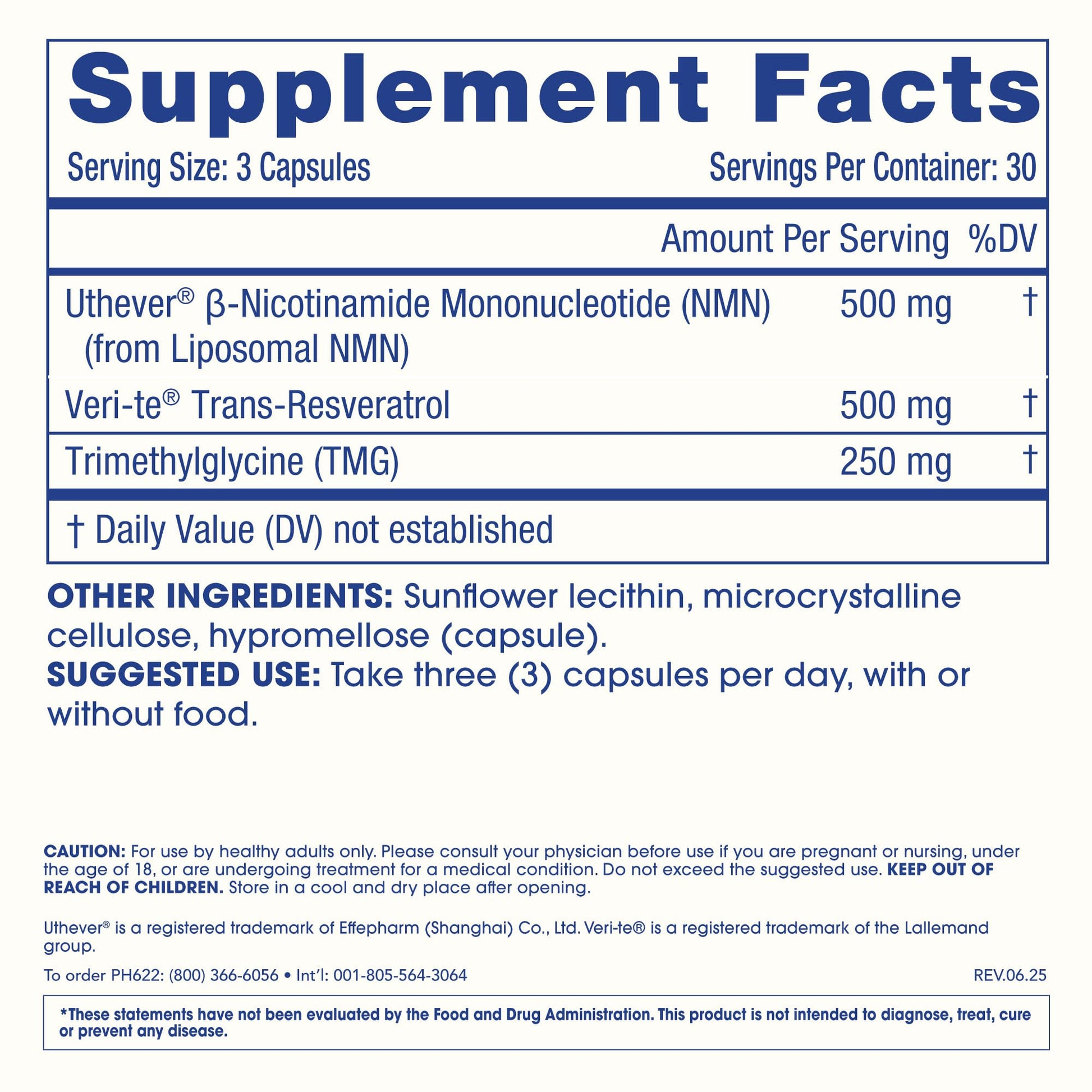 ProHealth Longevity Liposomal NMN Pro Complete™ (90 Capsules) - Liposomal Uthever® NMN, Trans-Resveratrol, TMG ProHealth uk supplements
