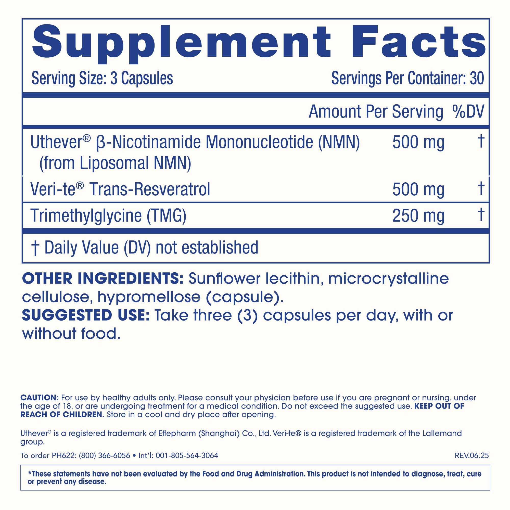 ProHealth Longevity Liposomal NMN Pro Complete™ (90 Capsules) - Liposomal Uthever® NMN, Trans-Resveratrol, TMG ProHealth uk supplements