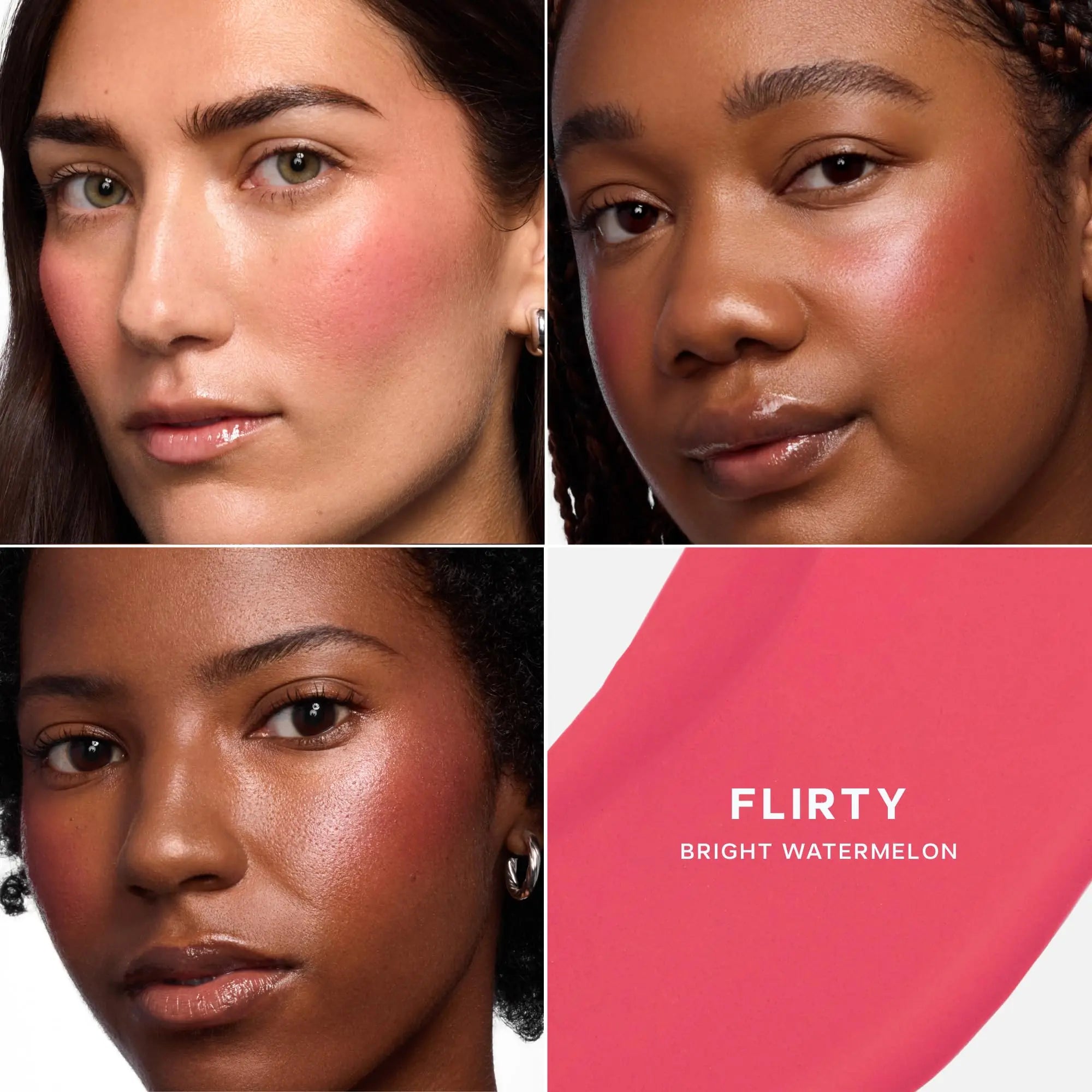 Saie Cheek Flush Duo - Dew Liquid Blush (.40 oz, Flirty), SuperSuede Baked Powder Blush (.01 oz, Amore) - Layerable, Skin-Nourishing Blushes for a Seamless Radiant Finish Saie uk supplements