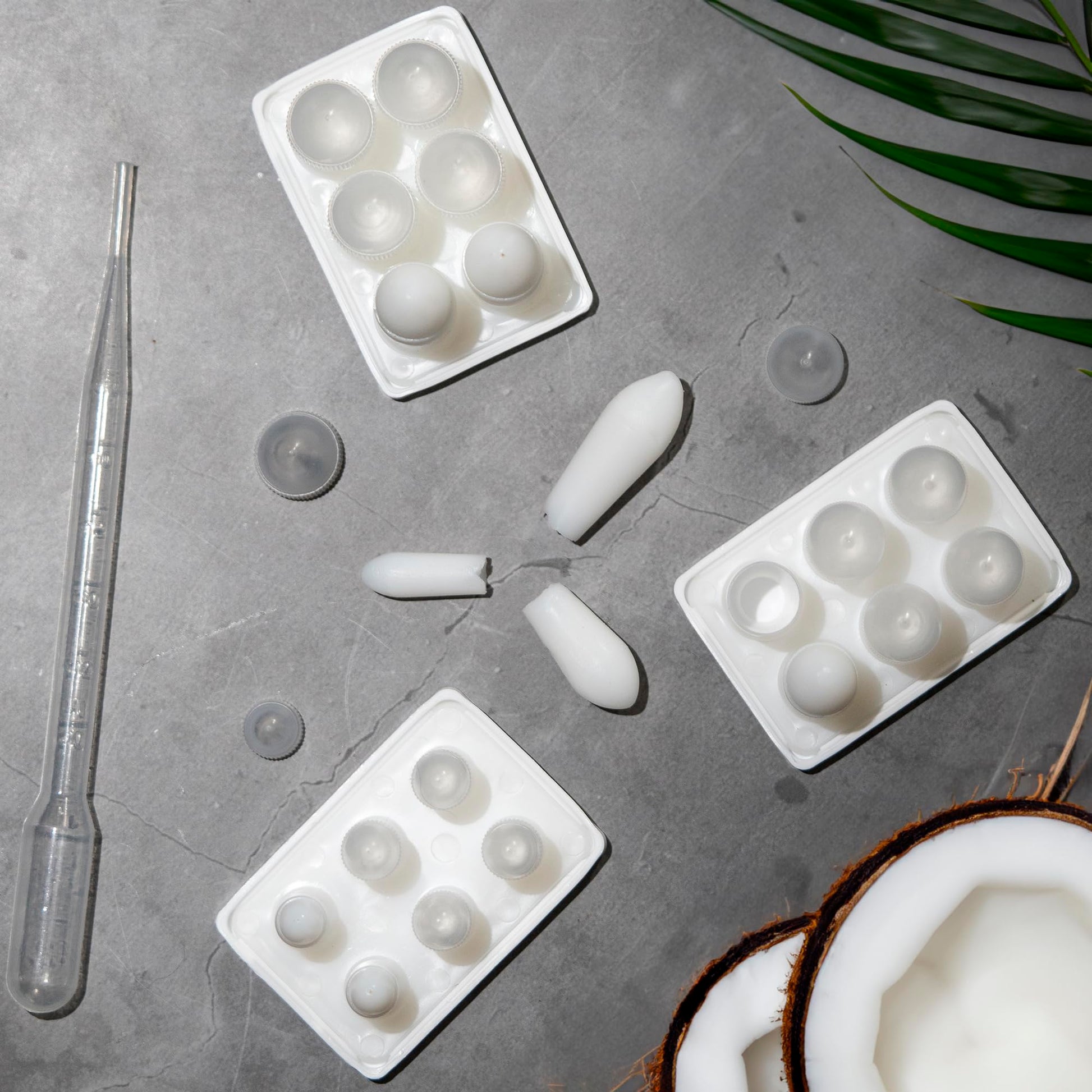 Suppository Molds Kit - Made in France, 3 Sizes (1ml, 2ml, 3ml), Reusable Suppositories Mold - 4 Trays Hoxycom uk supplements