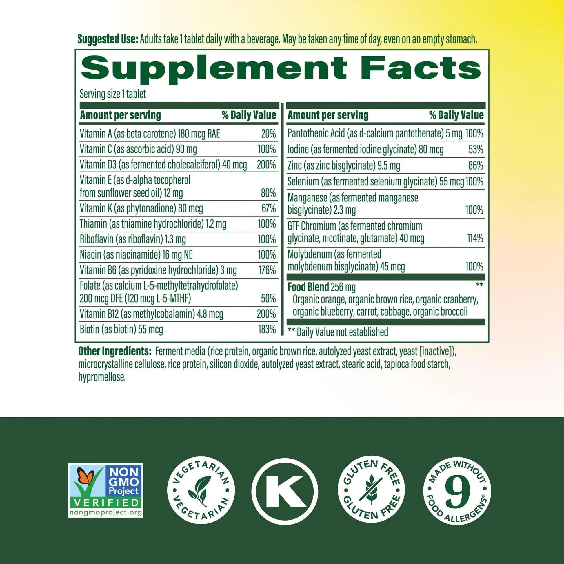 MegaFood Multivitamin for Women 55+ One Daily Womens Multivitamin with Vitamin D3, C, Zinc & Bioavailable Vitamin B12 & Folate MegaFood uk supplements